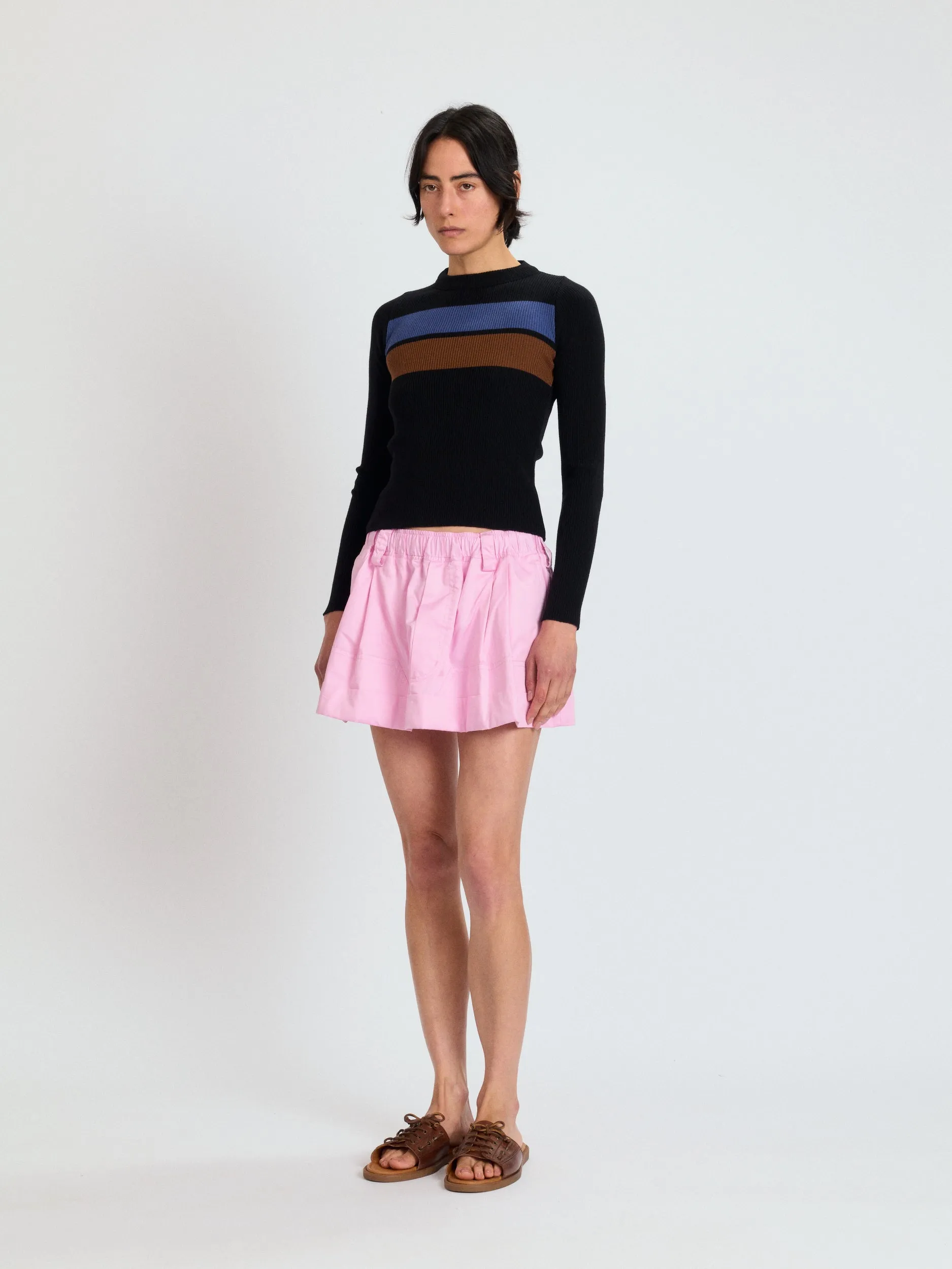 Striped Rib Knit Top sold by Meryll Rogge product image thumbnail 4