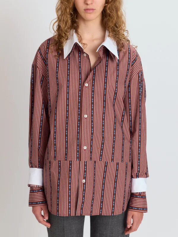 Double Collar Shirt made by Meryll Rogge