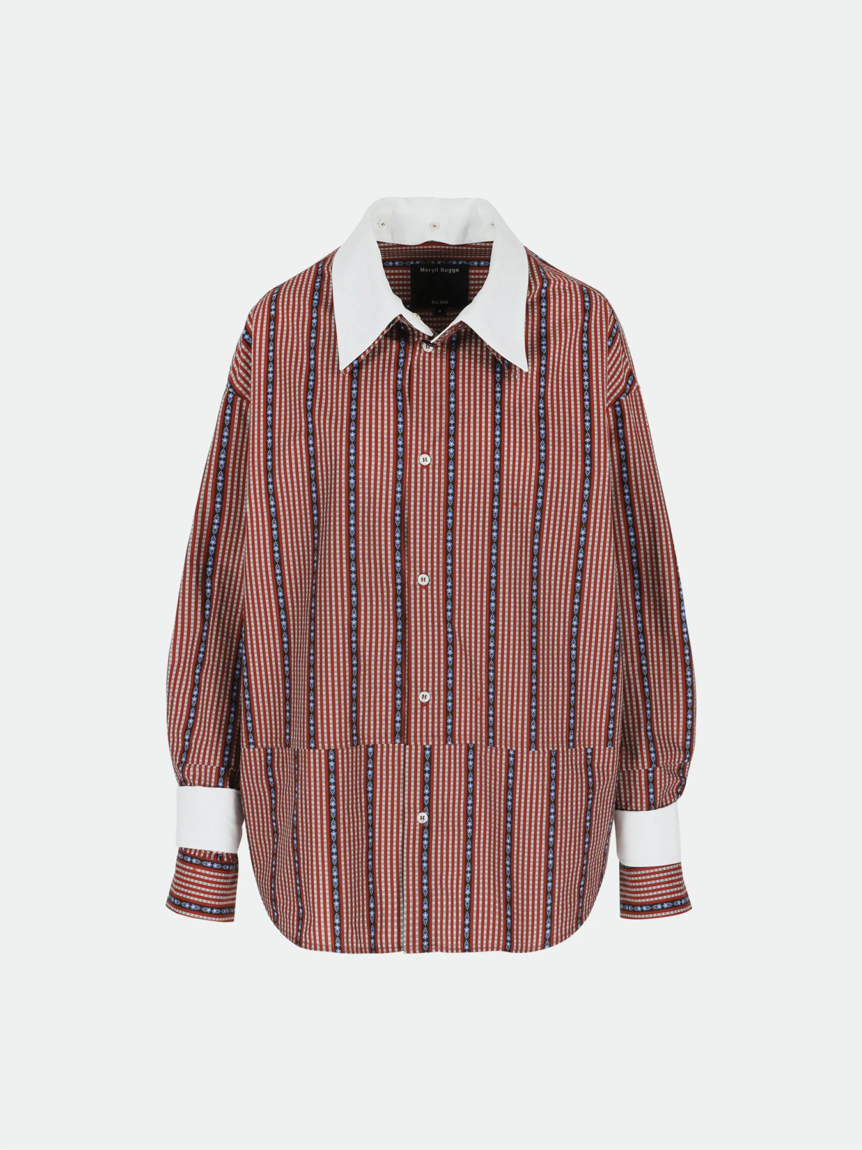 Double Collar Shirt sold by Meryll Rogge product image thumbnail 5