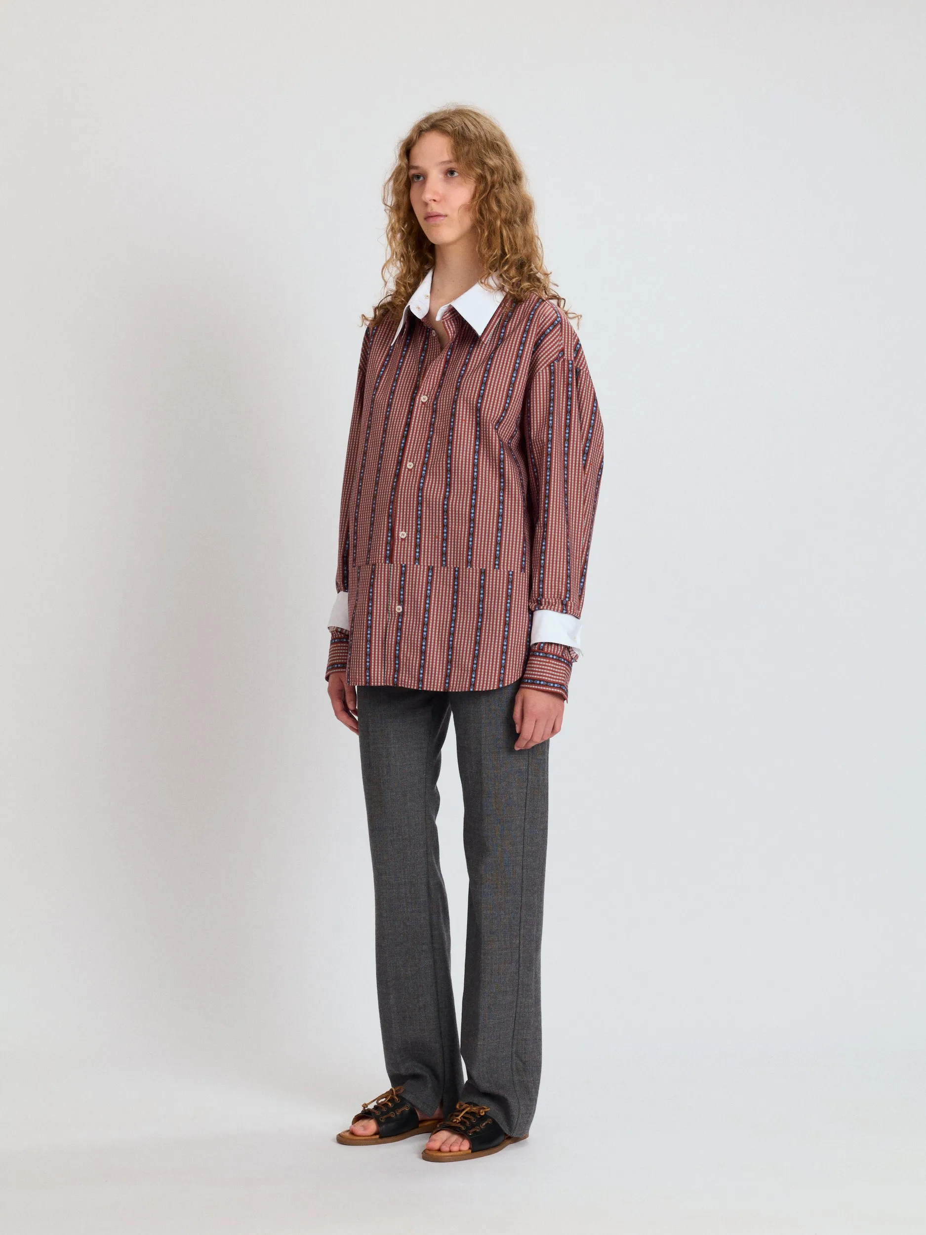 Double Collar Shirt sold by Meryll Rogge product image thumbnail 2
