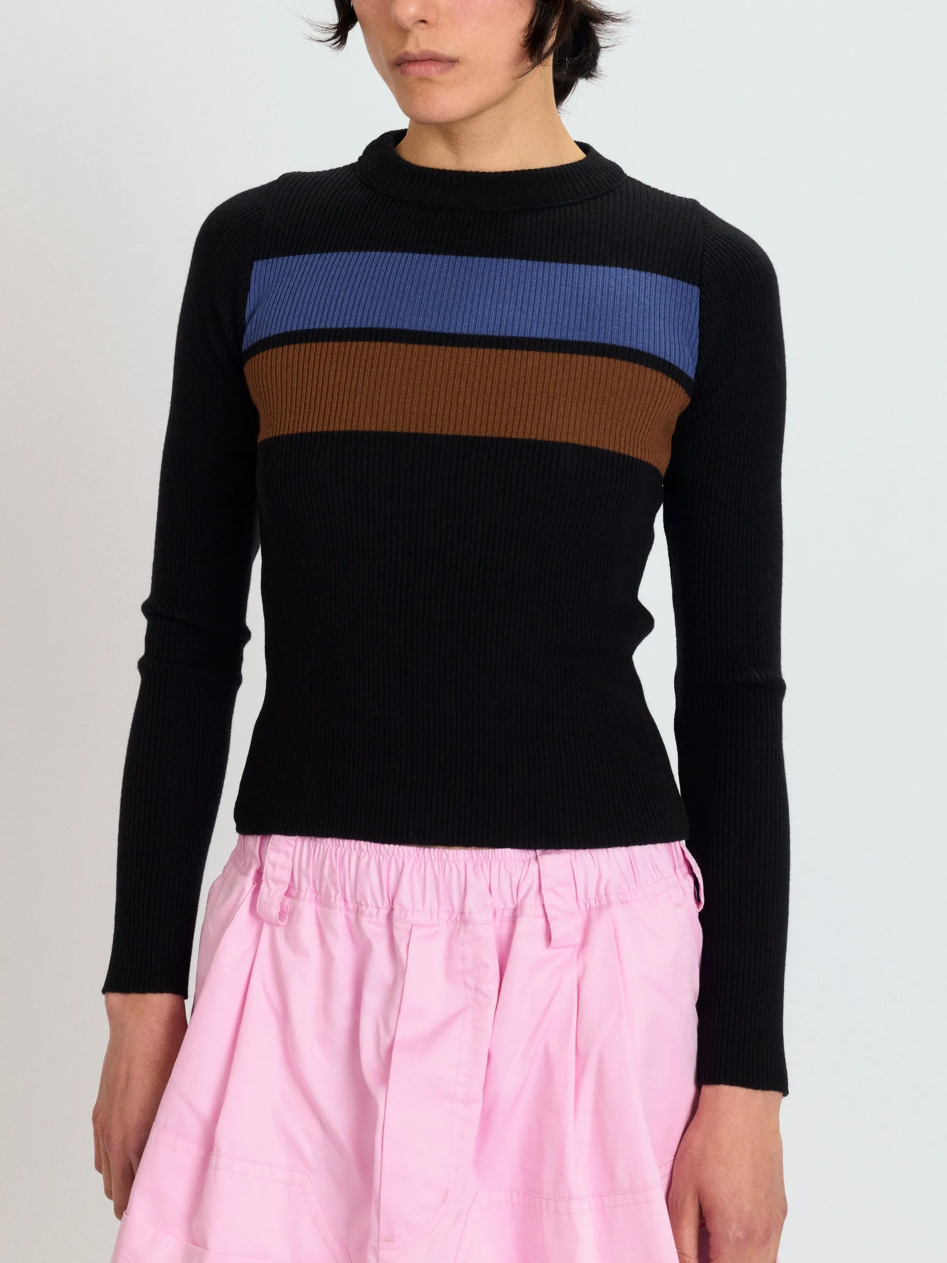 Striped Rib Knit Top sold by Meryll Rogge product image thumbnail 2