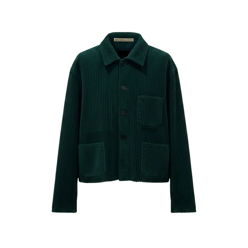 Bill Cropped Unlined Wale Corduroy Workwear Jacket made by Meta Campania Collective