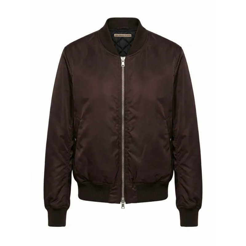 Bastien Nylon Cropped Bomber made by Meta Campania Collective