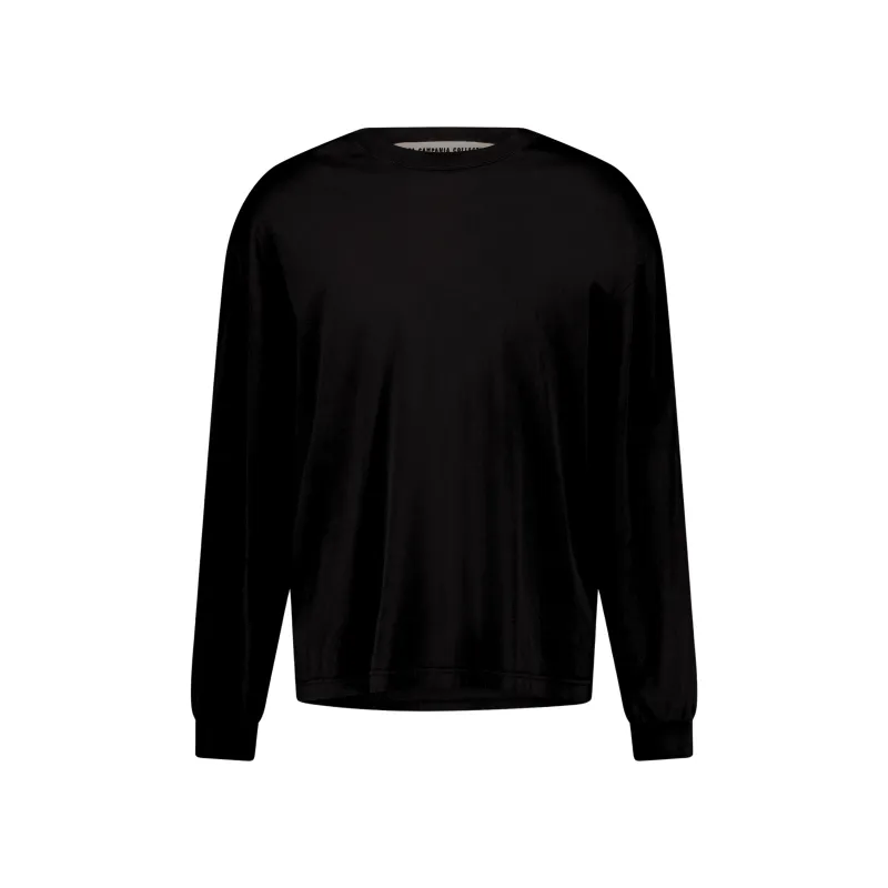 Robert Long Sleeve Cotton T Shirt made by Meta Campania Collective