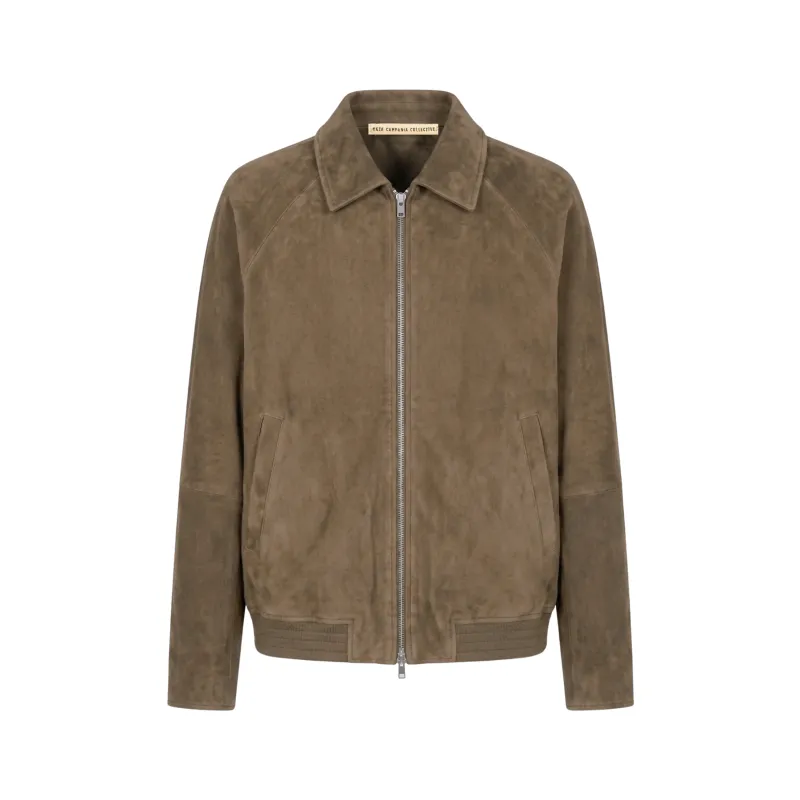 Alain Unlined Lamb Suede Blouson made by Meta Campania Collective