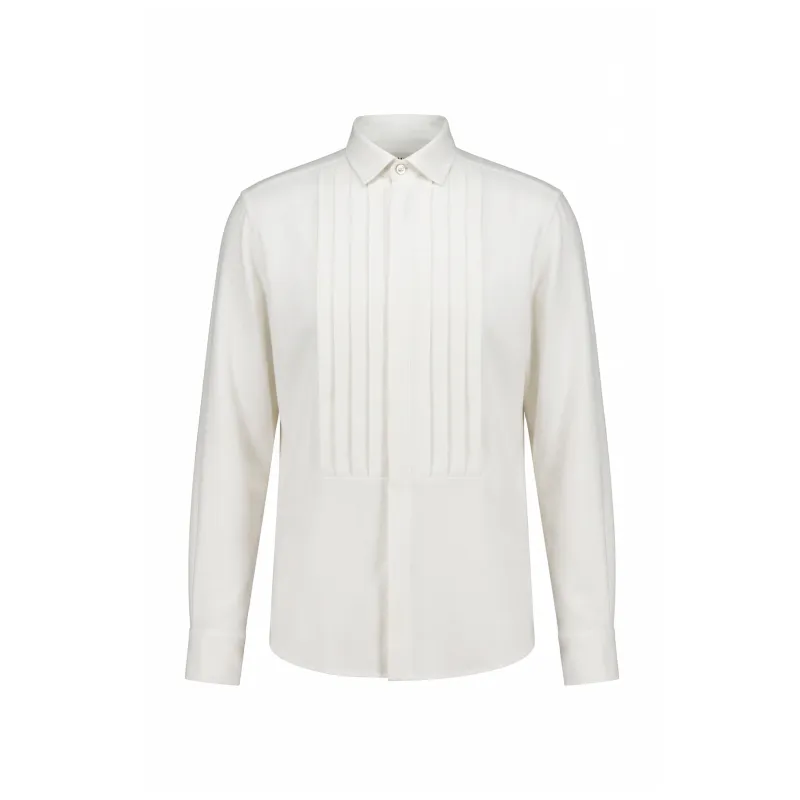 Lee Unlined Tuxedo Cotton Cashmere Shirt made by Meta Campania Collective