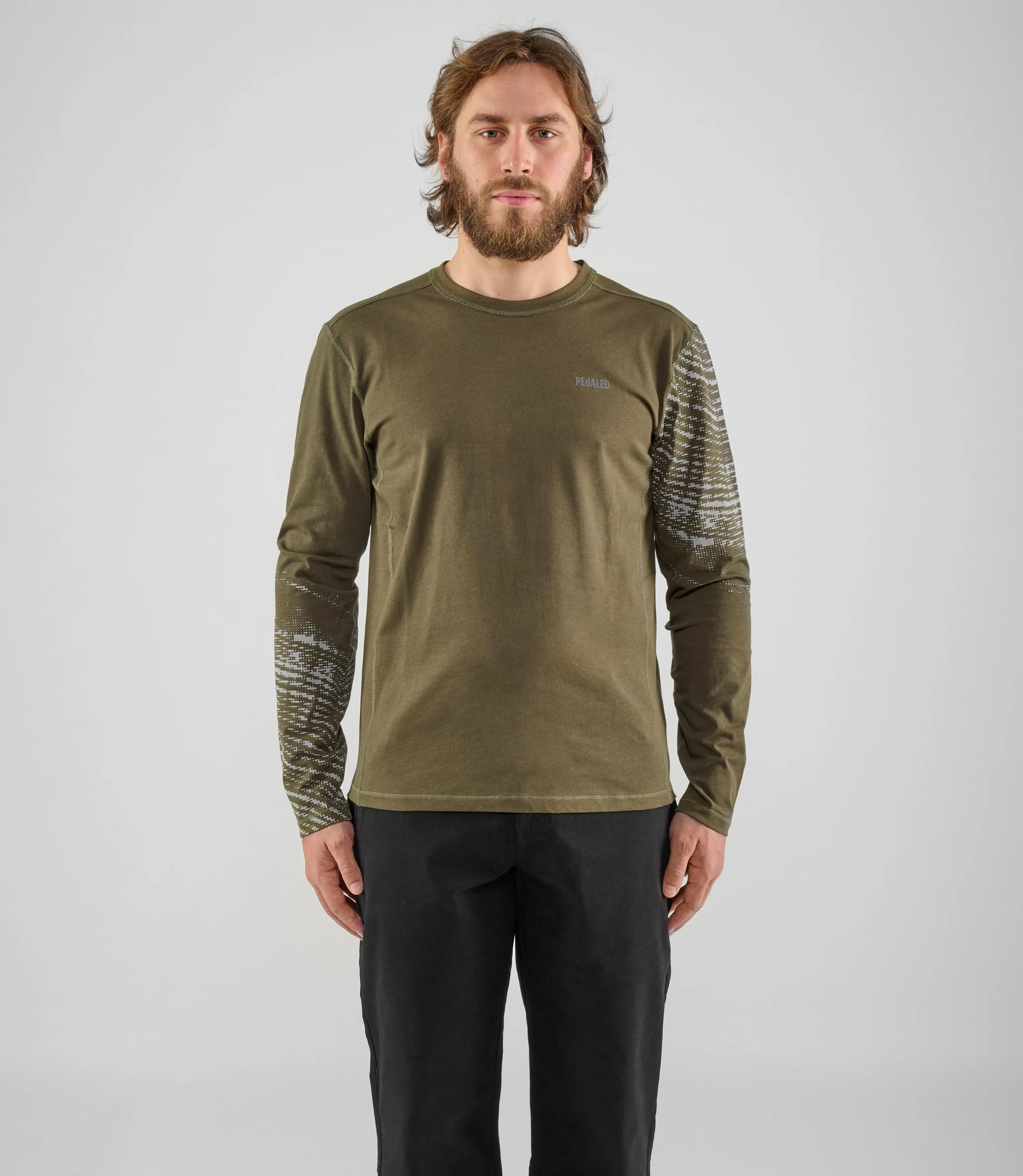 Lifewear Double Face Long Sleeve Tee sold by PEdALED product image thumbnail 2