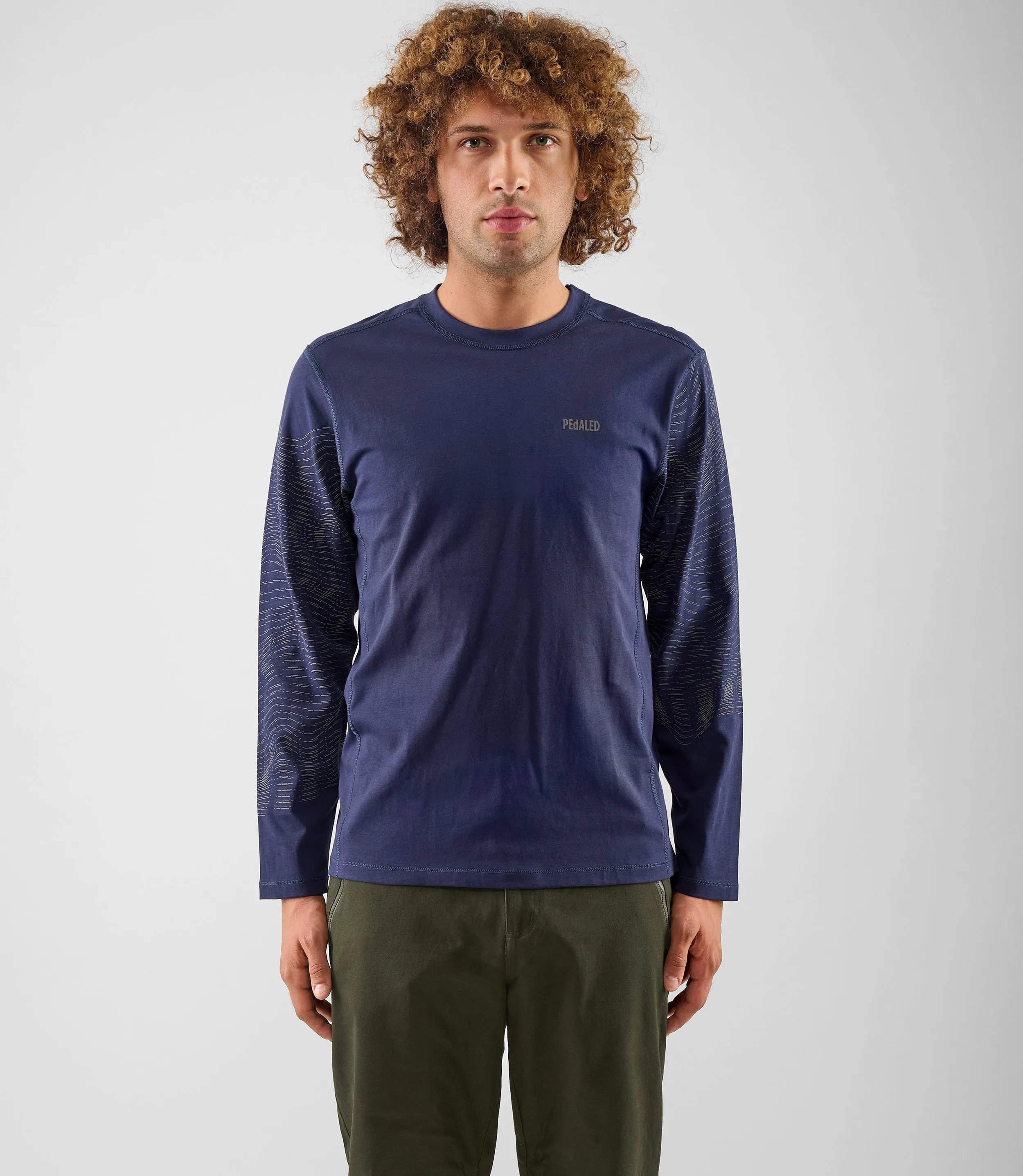 Lifewear Double Face Long Sleeve Tee sold by PEdALED product image thumbnail 2