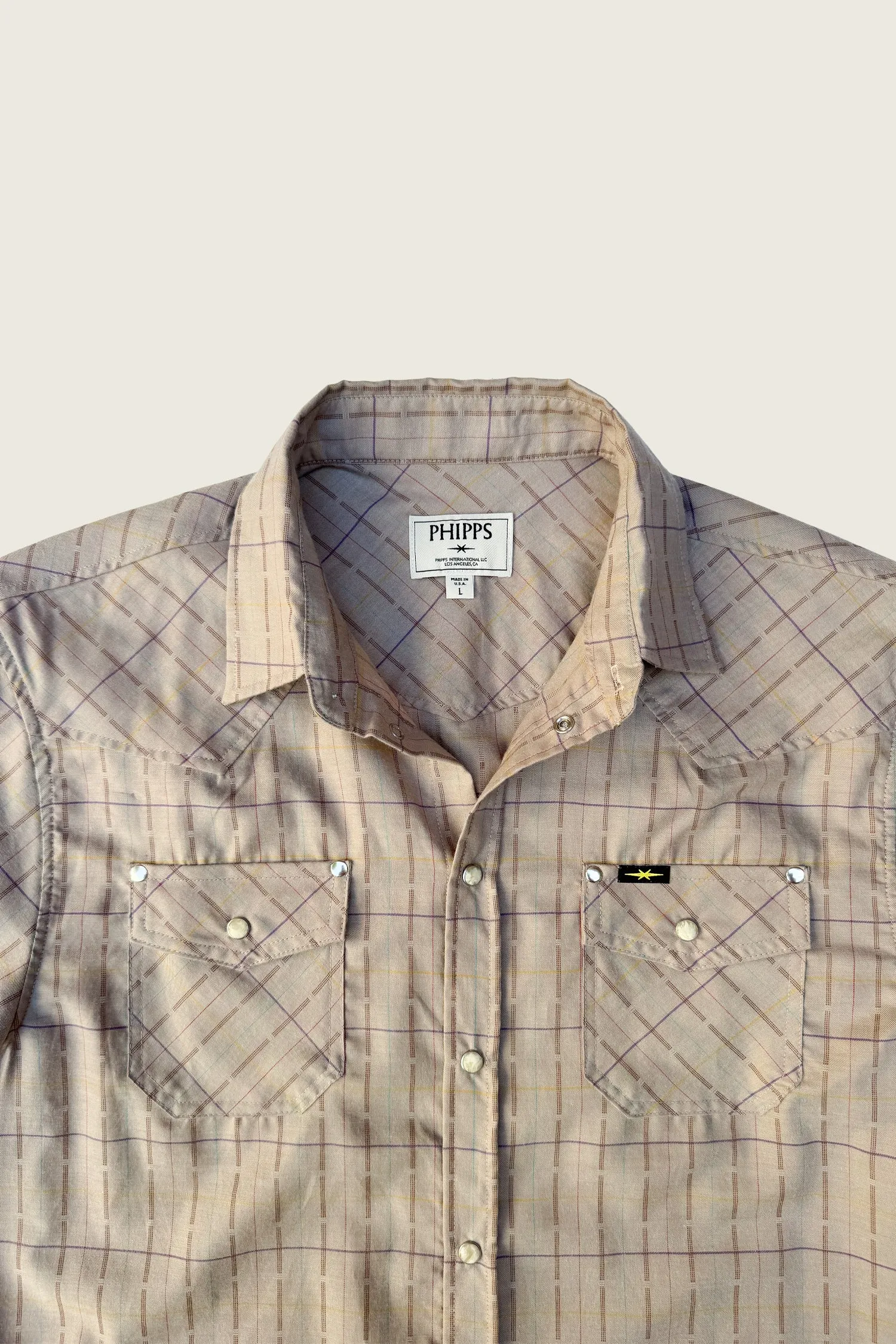 SHORT SLEEVE WESTERN SHIRT sold by PHIPPS product image thumbnail 3