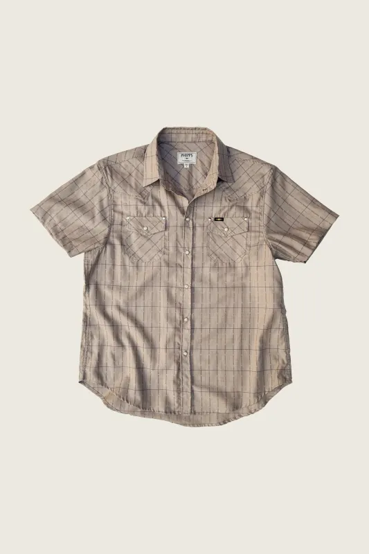 SHORT SLEEVE WESTERN SHIRT made by PHIPPS