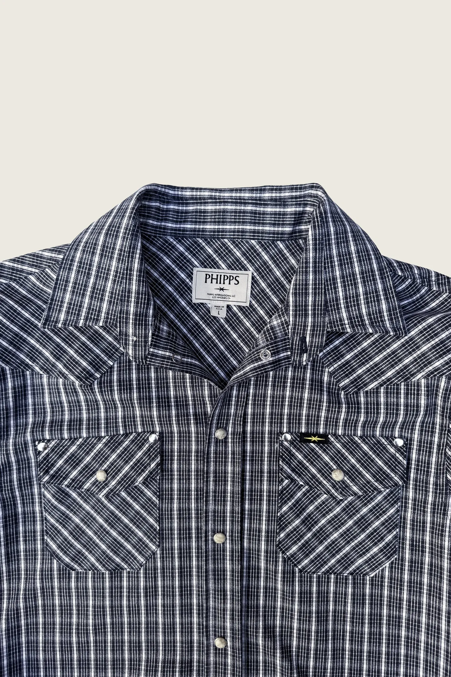 LONG SLEEVE WESTERN OVERSHIRT sold by PHIPPS product image thumbnail 3