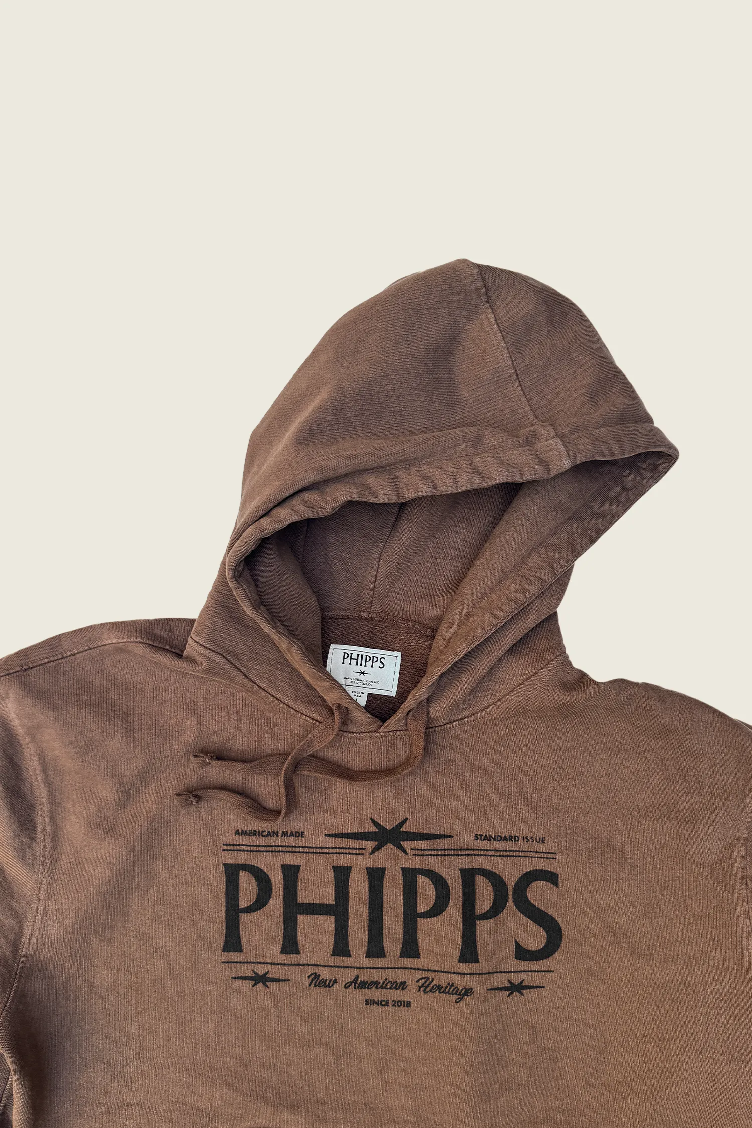 LOGO STUD HOODIE sold by PHIPPS product image thumbnail 3