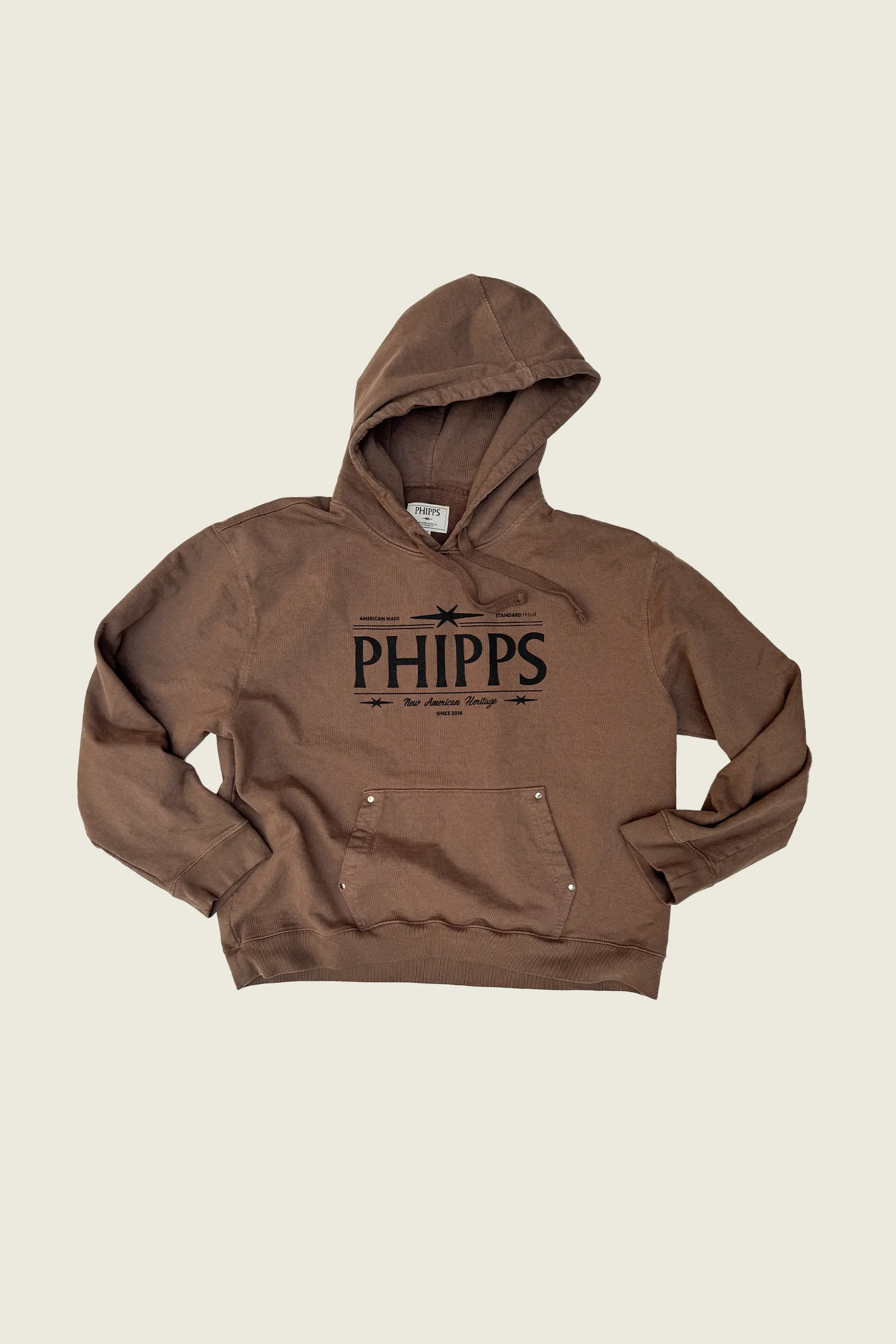 LOGO STUD HOODIE sold by PHIPPS