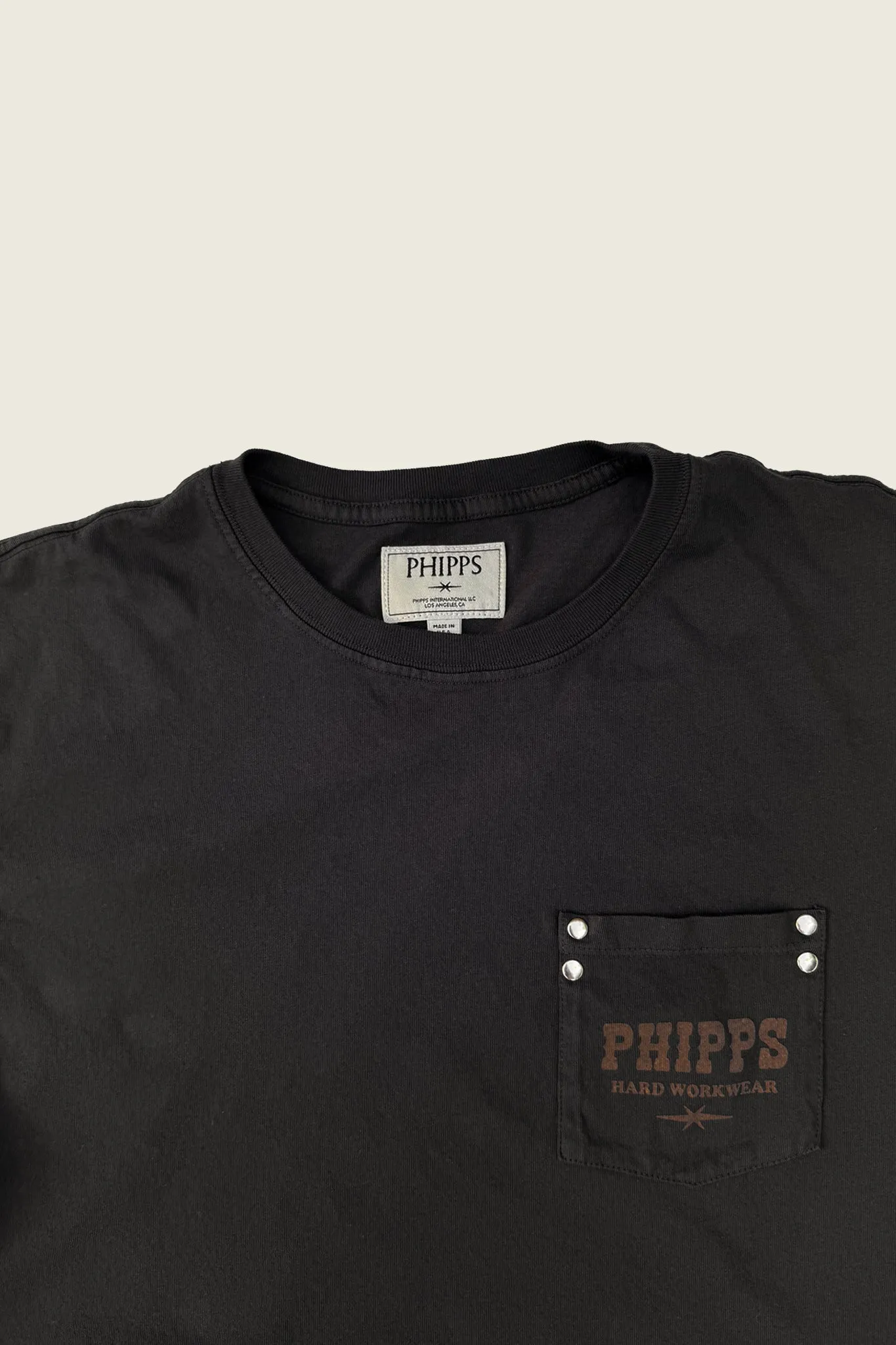 HARD WORKWEAR POCKET T sold by PHIPPS product image thumbnail 4