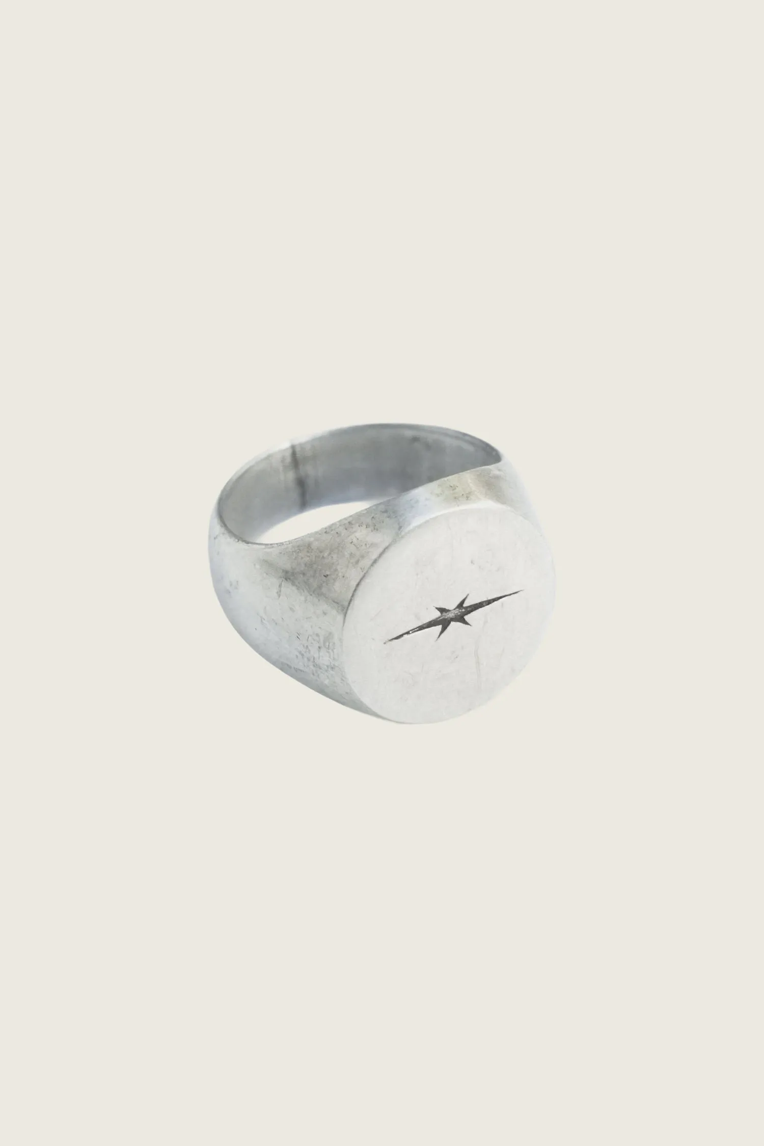 STAR LOGO SIGNET RING sold by PHIPPS