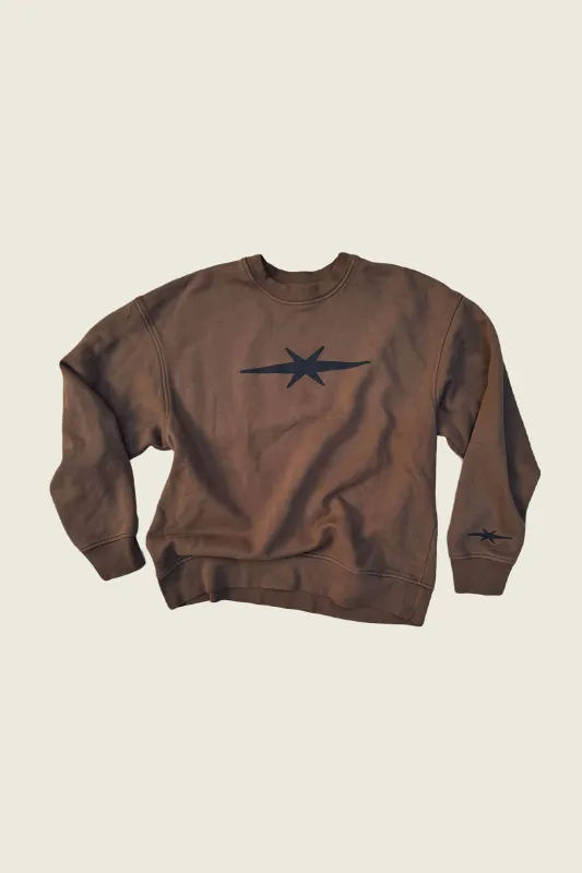 STAR LOGO CREWNECK made by PHIPPS