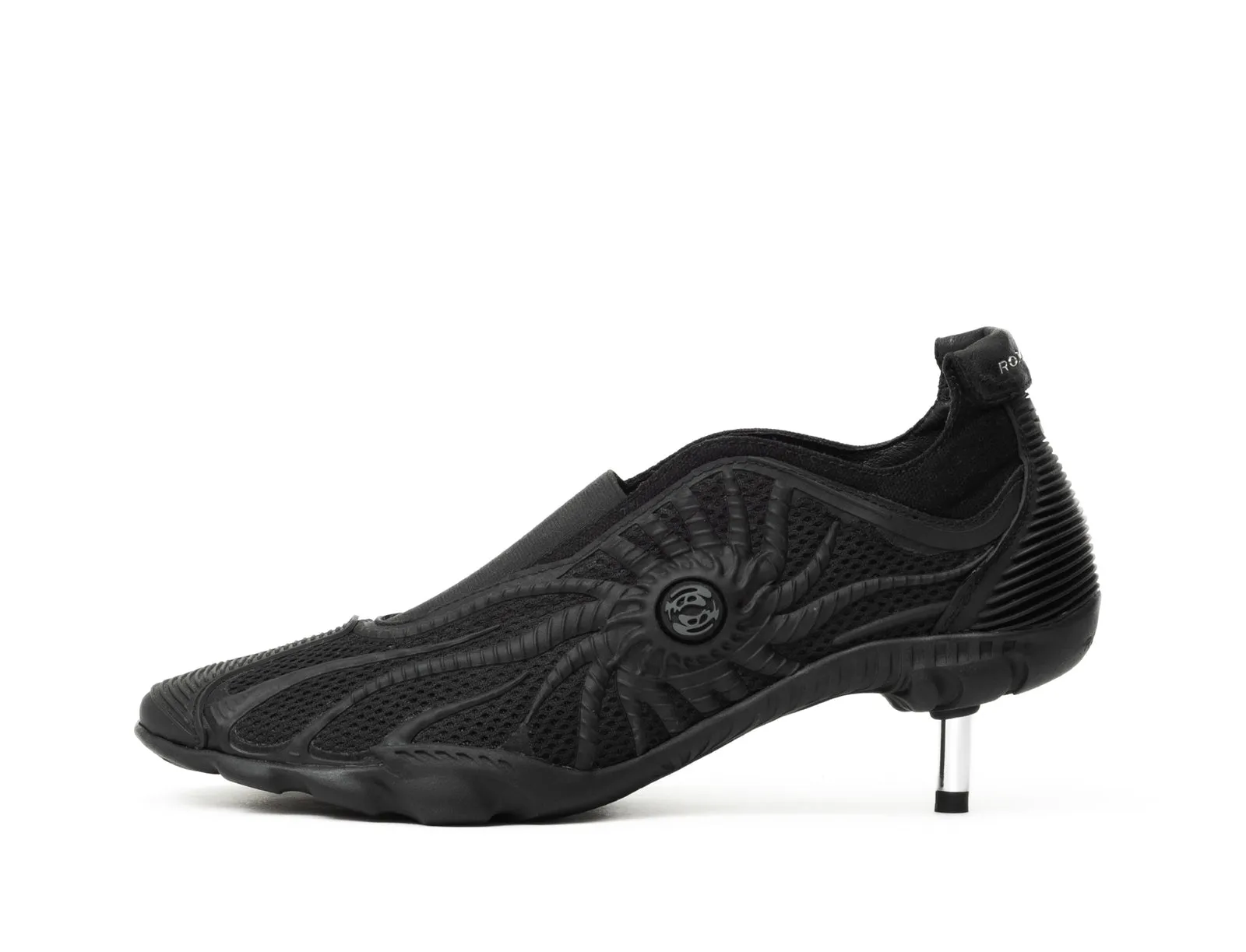 FLOW HEEL Black sold by ROMBAUT