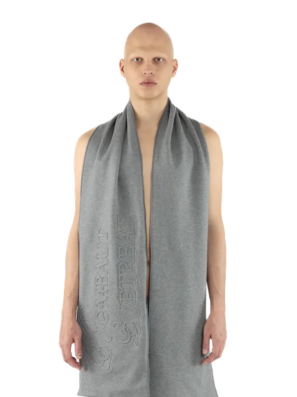 SCARF Grey made by ROMBAUT
