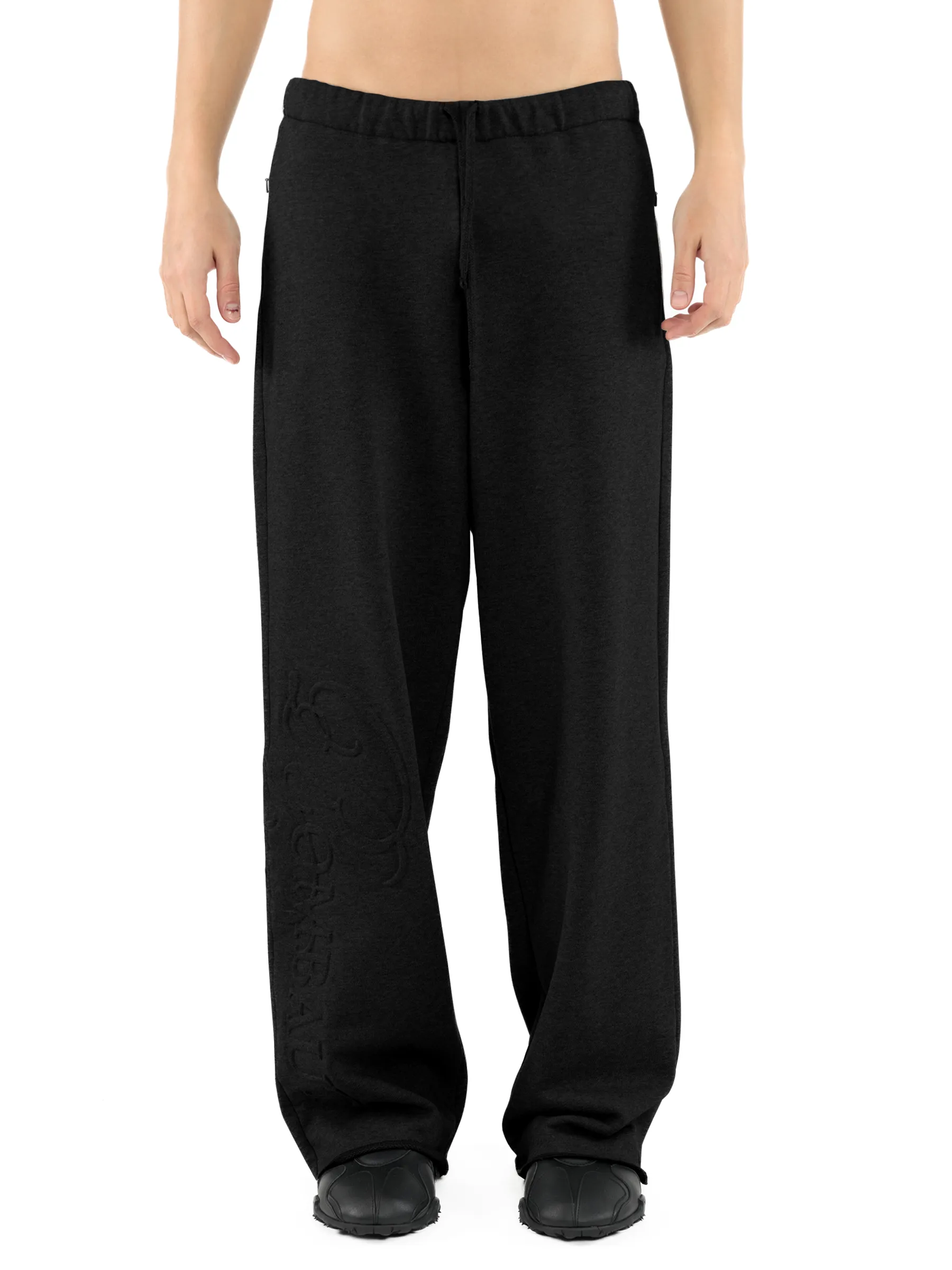 WIDE LEG PANTS Black sold by ROMBAUT