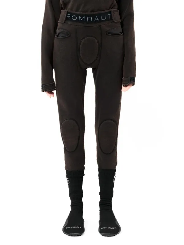 PADDED LEGGINGS Black made by ROMBAUT