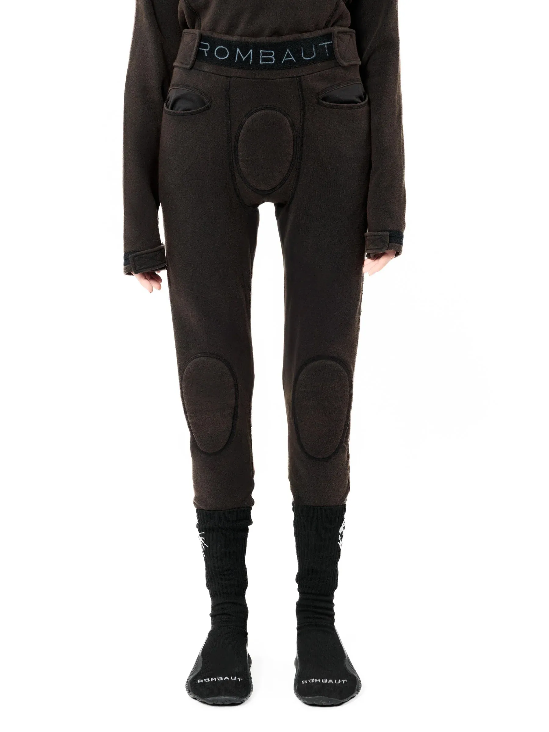 PADDED LEGGINGS Black sold by ROMBAUT