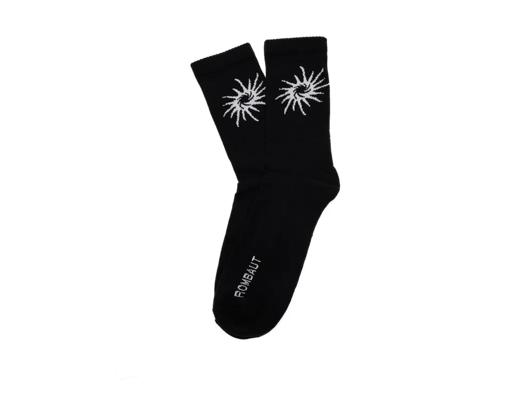 BLACK SOCKS made by ROMBAUT