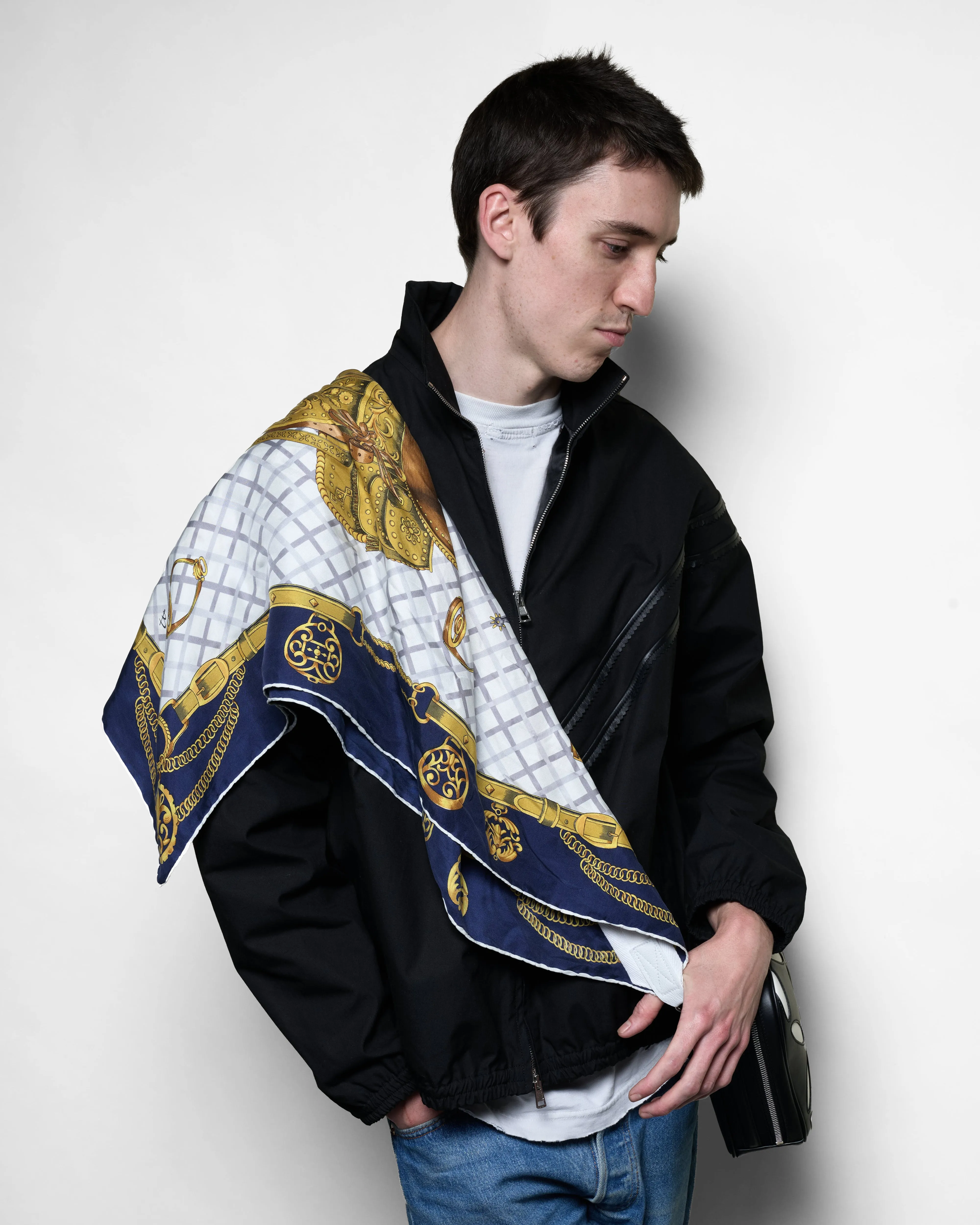 Vintage Silk Scarf Strap sold by Stefan Cooke product image thumbnail 4