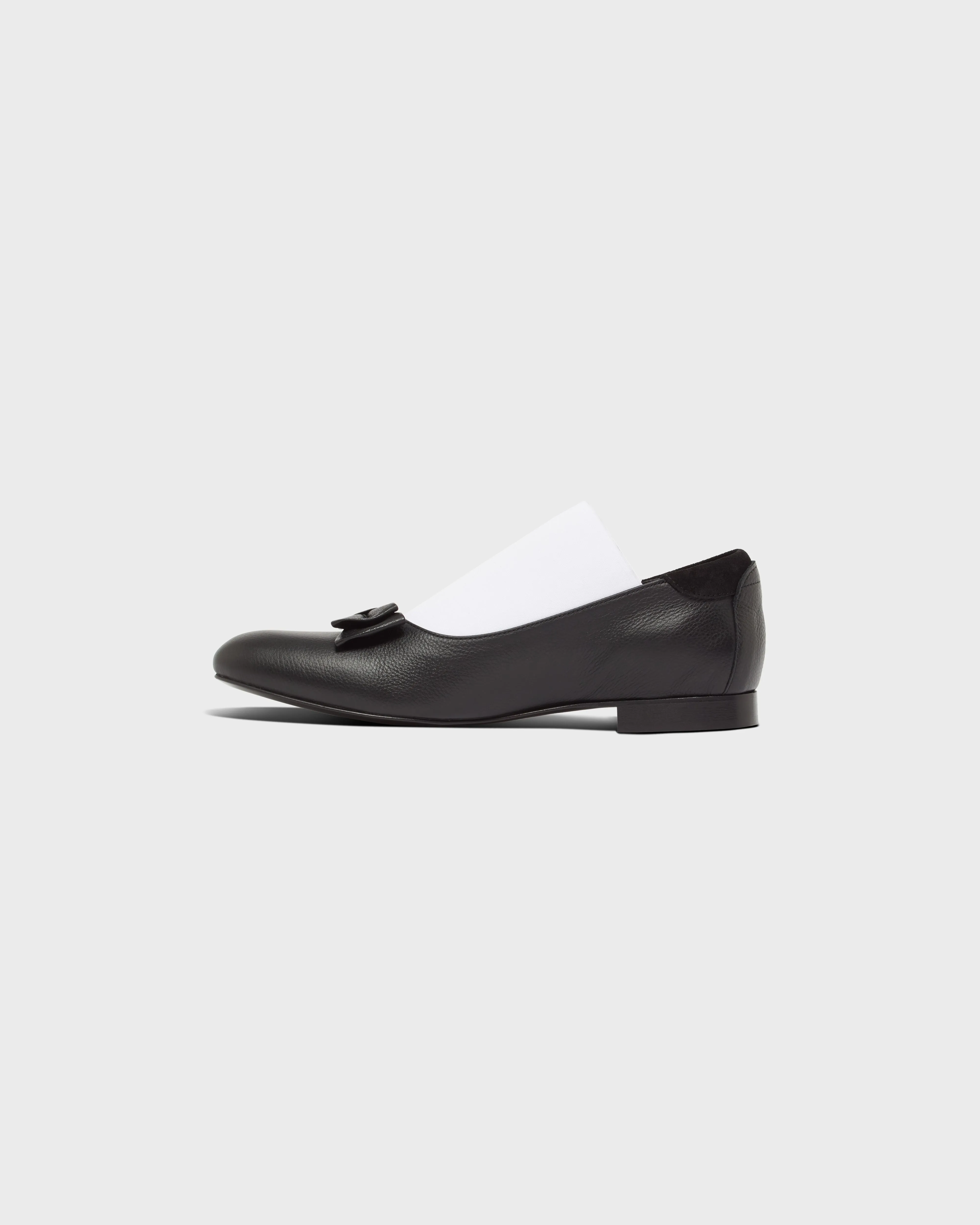 Elastic Opera Shoe in Black & White sold by Stefan Cooke product image thumbnail 3