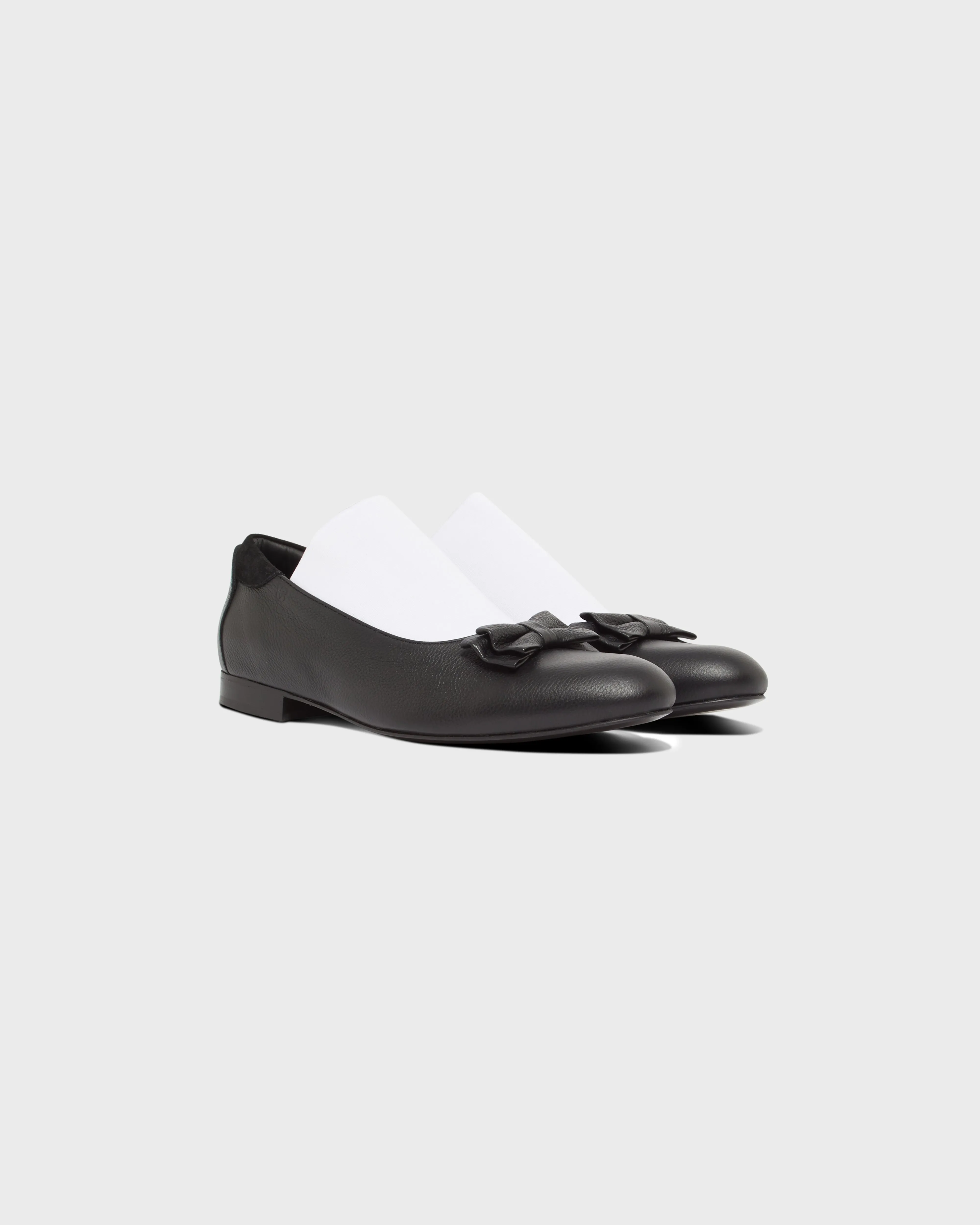 Elastic Opera Shoe in Black & White sold by Stefan Cooke product image thumbnail 2