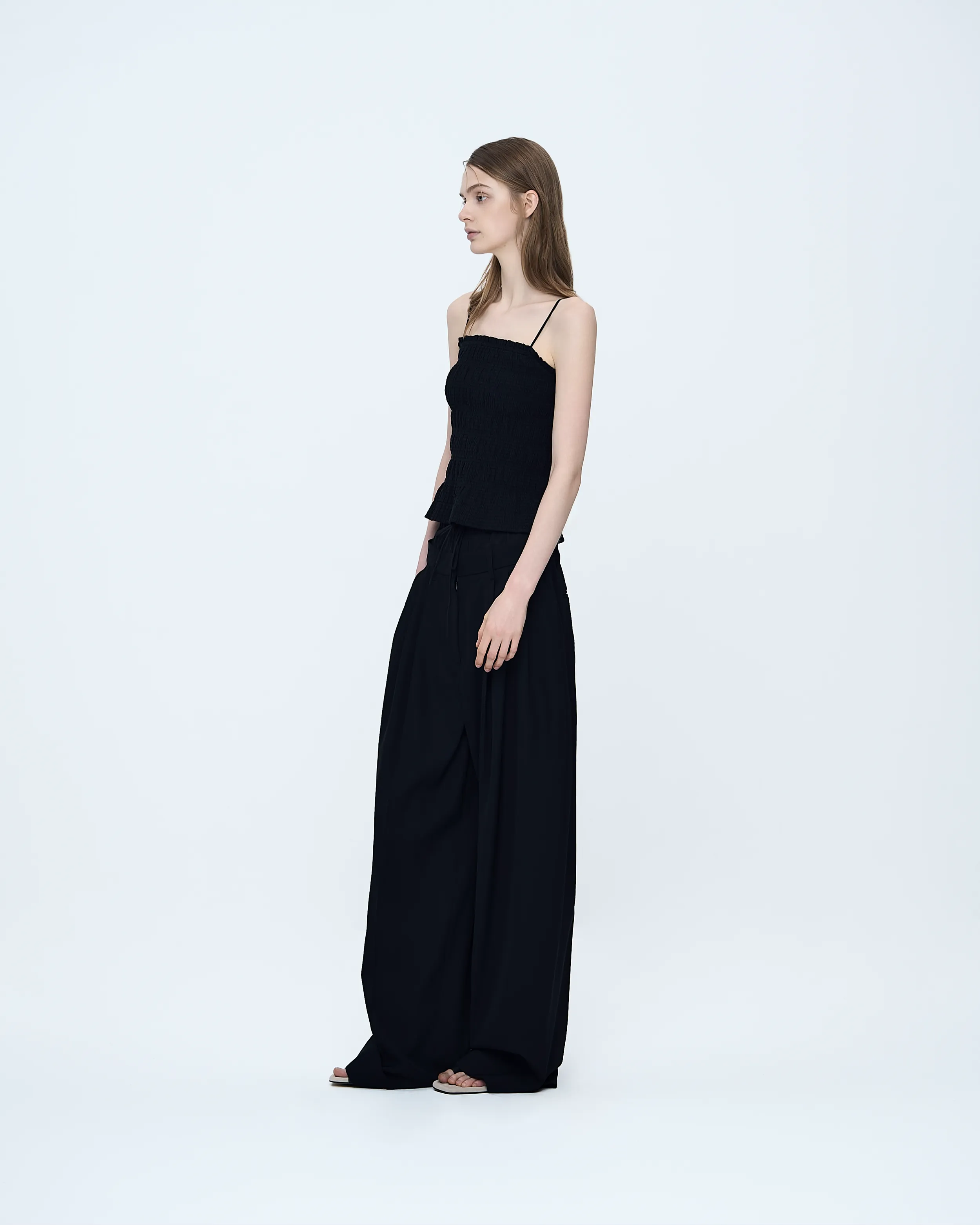 Smocked Shortie Top sold by SYSTEM product image thumbnail 4