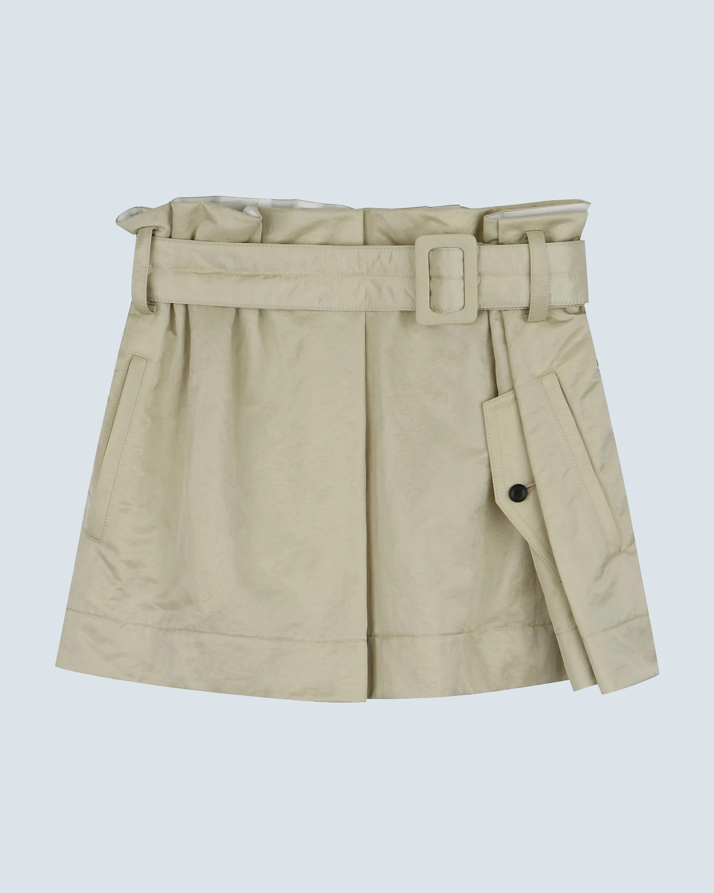Belted Micro Mini Skirt sold by SYSTEM product image thumbnail 4