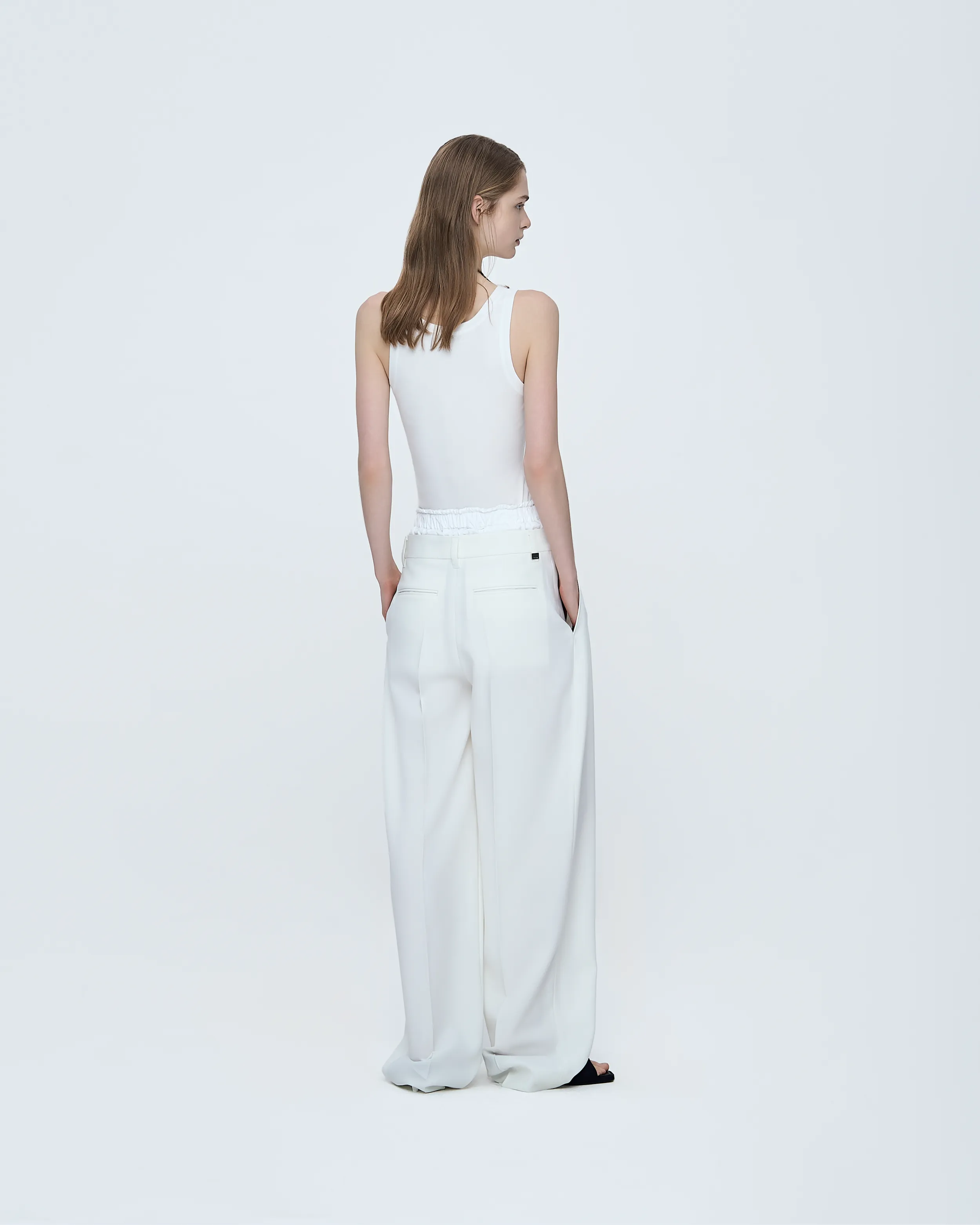 Essential Sleeveless Knit Top sold by SYSTEM product image thumbnail 3