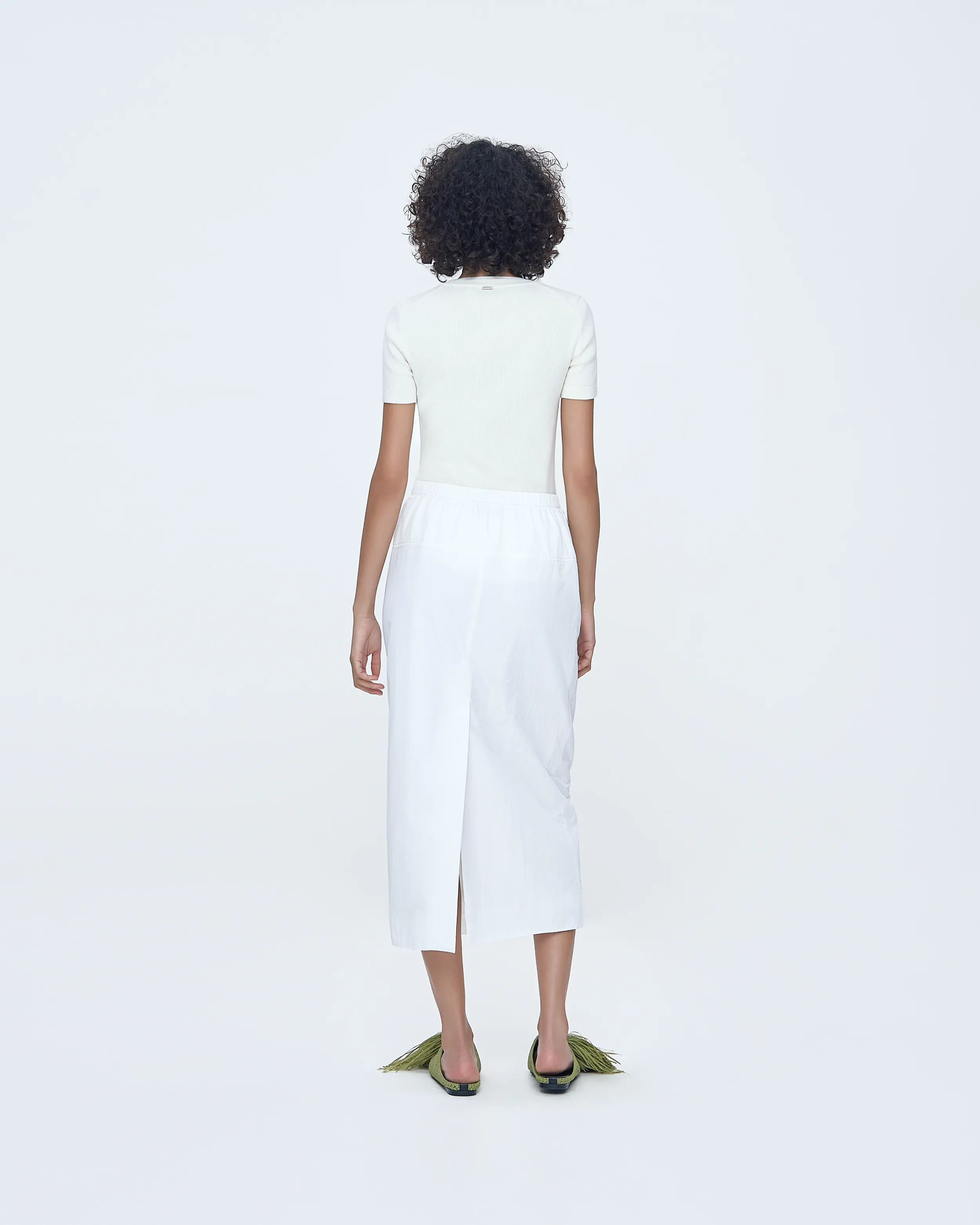 Slim-Fit Knit Top sold by SYSTEM product image thumbnail 3