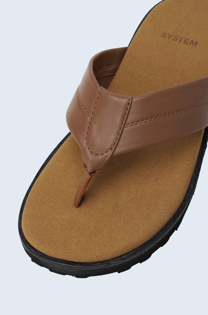 Leather Thong Sandals sold by SYSTEM product image thumbnail 2