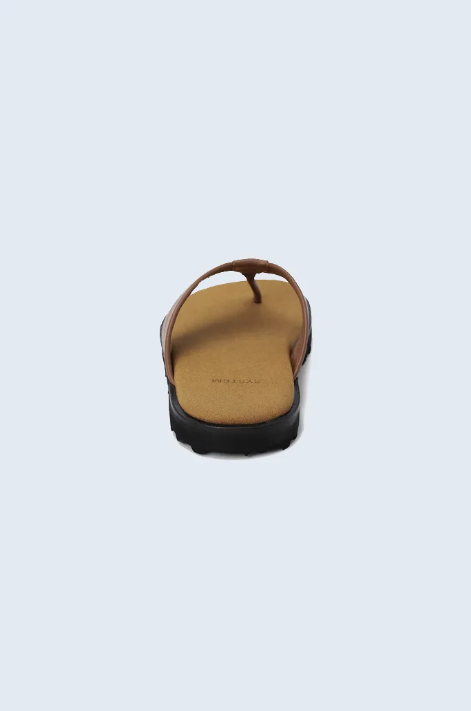 Leather Thong Sandals sold by SYSTEM product image thumbnail 3