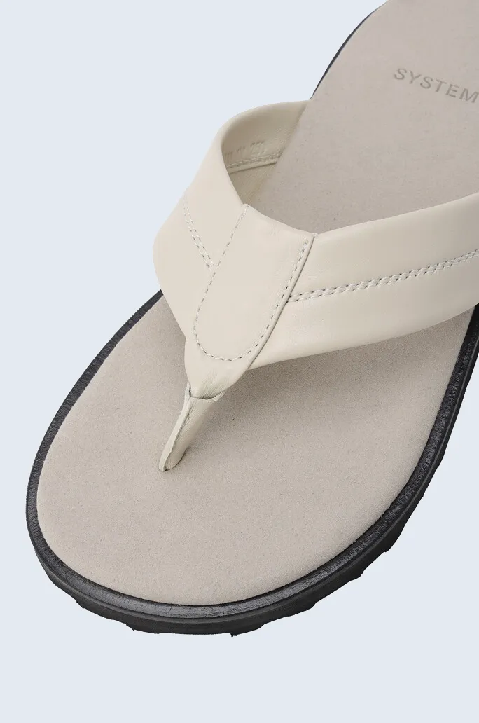 Leather Thong Sandals sold by SYSTEM product image thumbnail 5
