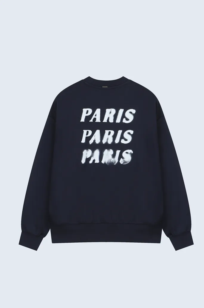 Back Logo Round Neck Sweatshirt sold by SYSTEM product image thumbnail 5