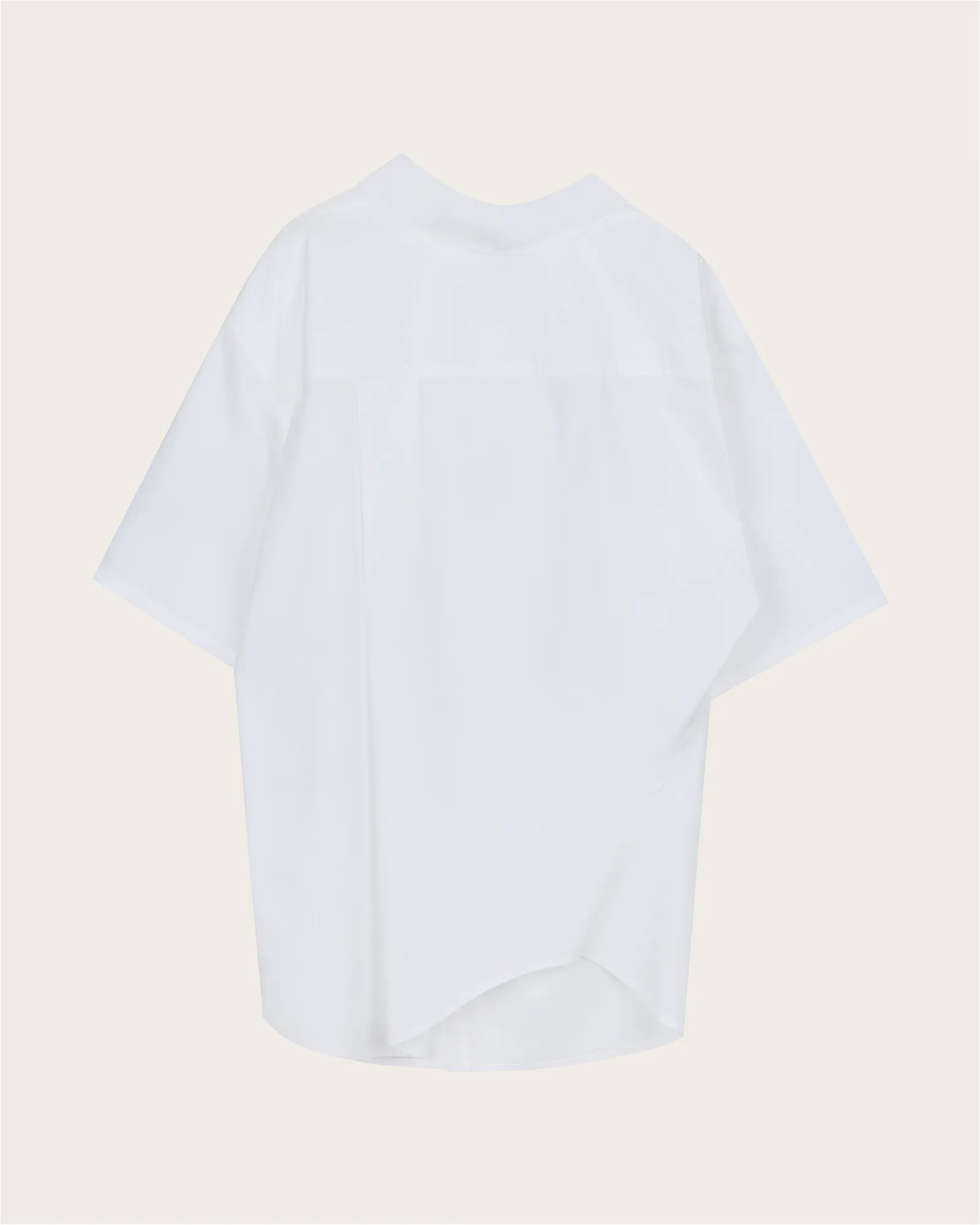 Asymmetric Button-Up Shirt sold by SYSTEM product image thumbnail 3