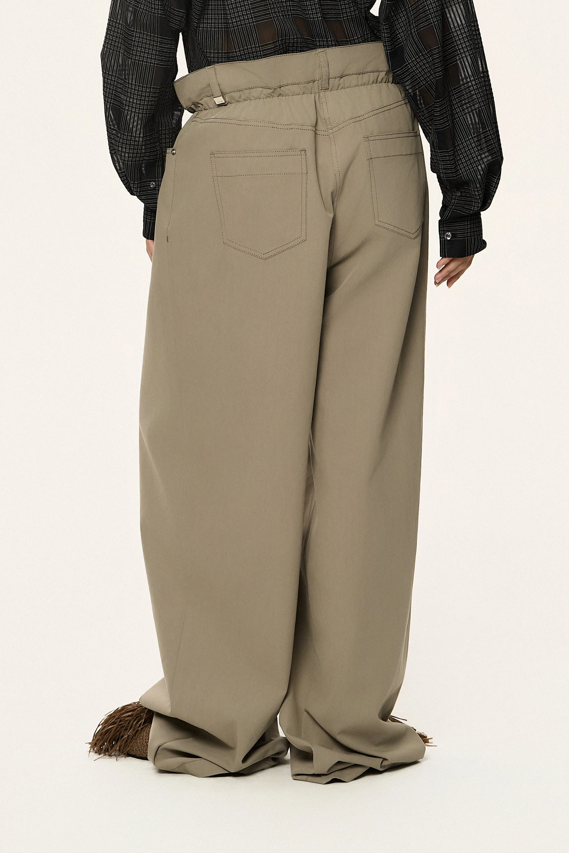 Draped Waist Pants sold by SYSTEM product image thumbnail 5
