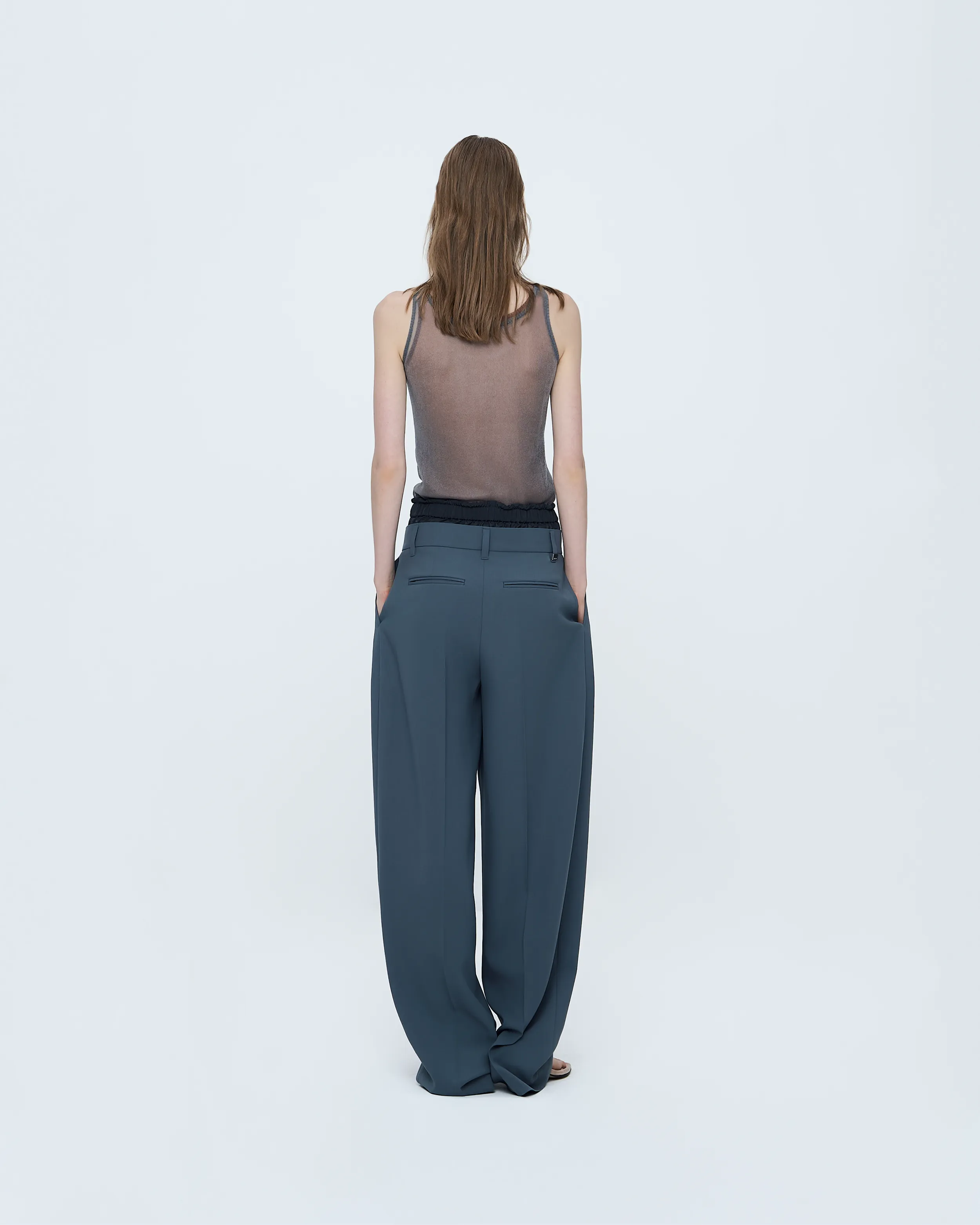 Sheer Twinkle Sleeveless Knit Top sold by SYSTEM product image thumbnail 4