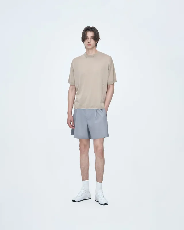 Classic Pleated Shorts made by SYSTEM