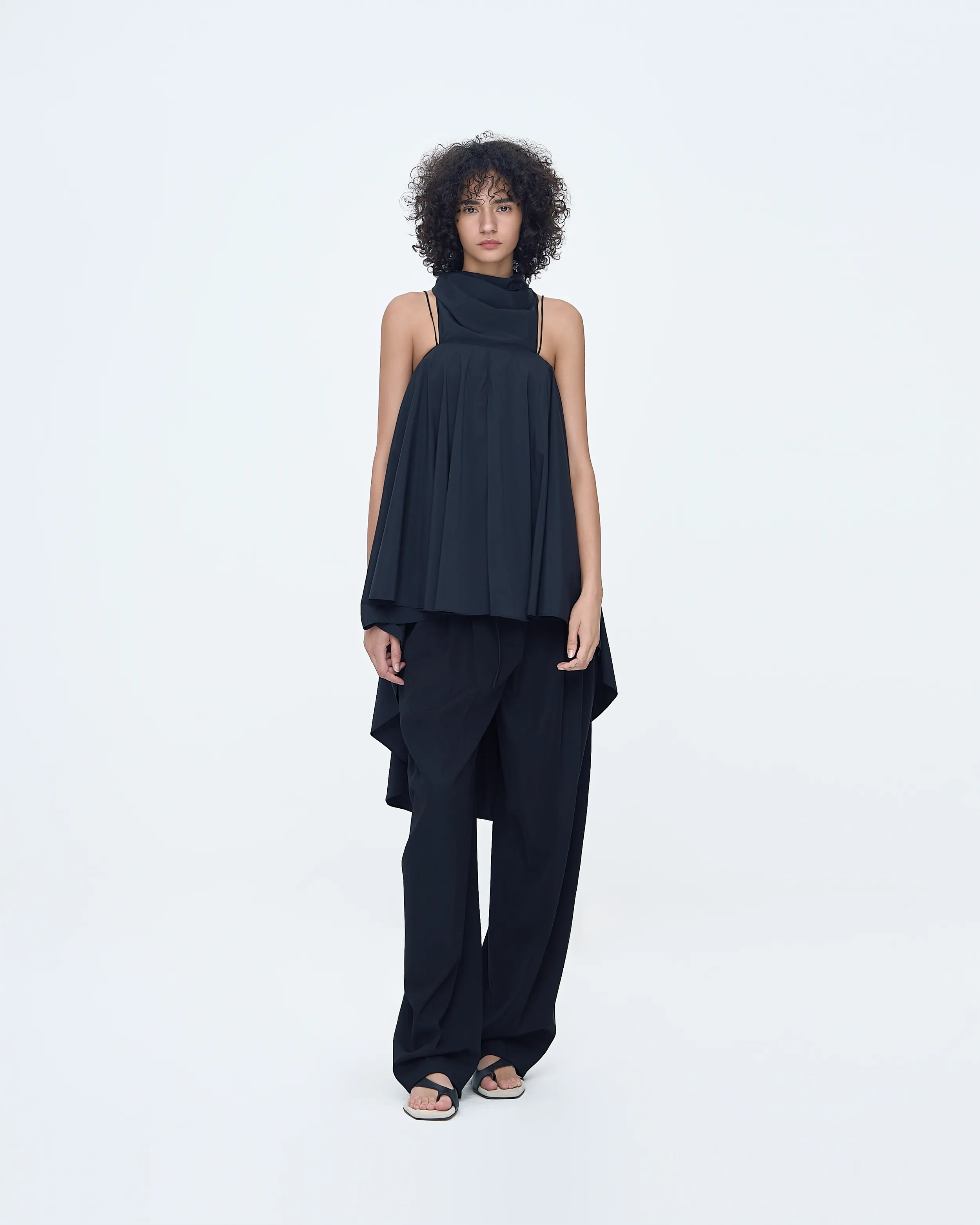 Flowy Fluid Sleeveless Top sold by SYSTEM product image thumbnail 4