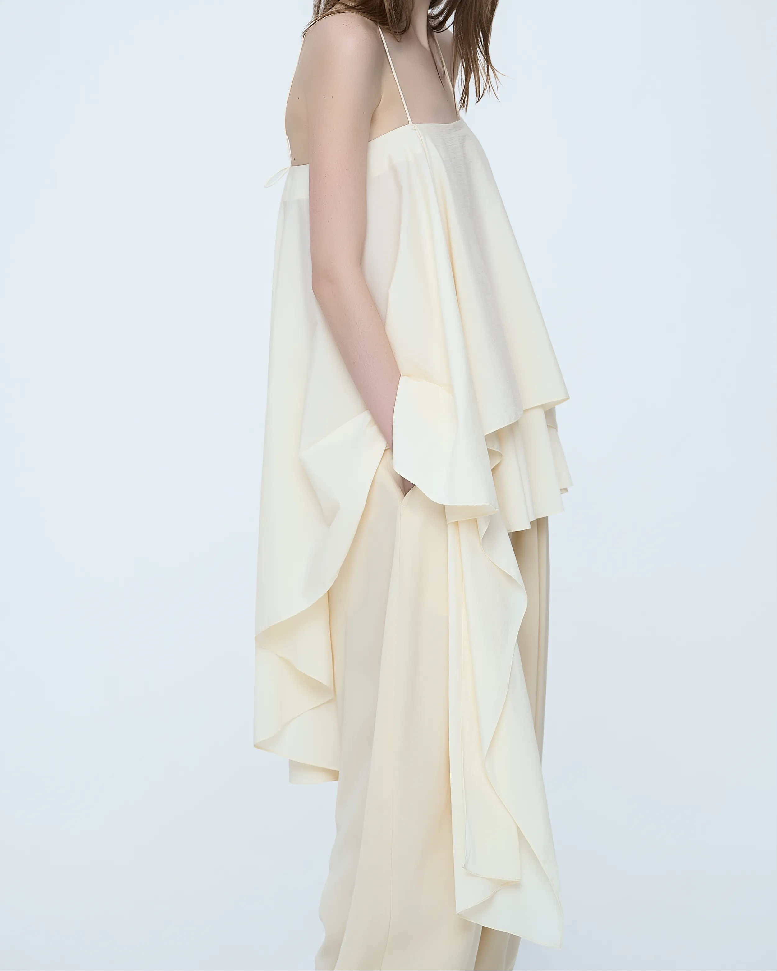 Flowy Fluid Sleeveless Top sold by SYSTEM product image thumbnail 3