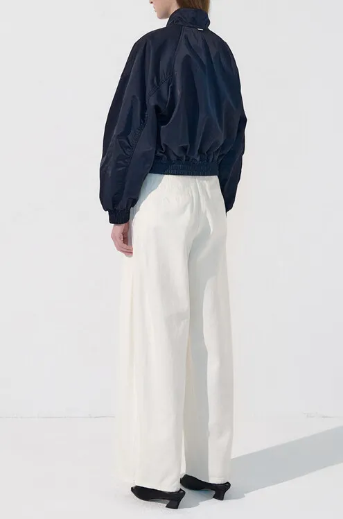 Wide-Fit Fluid Denim Pants sold by SYSTEM product image thumbnail 3