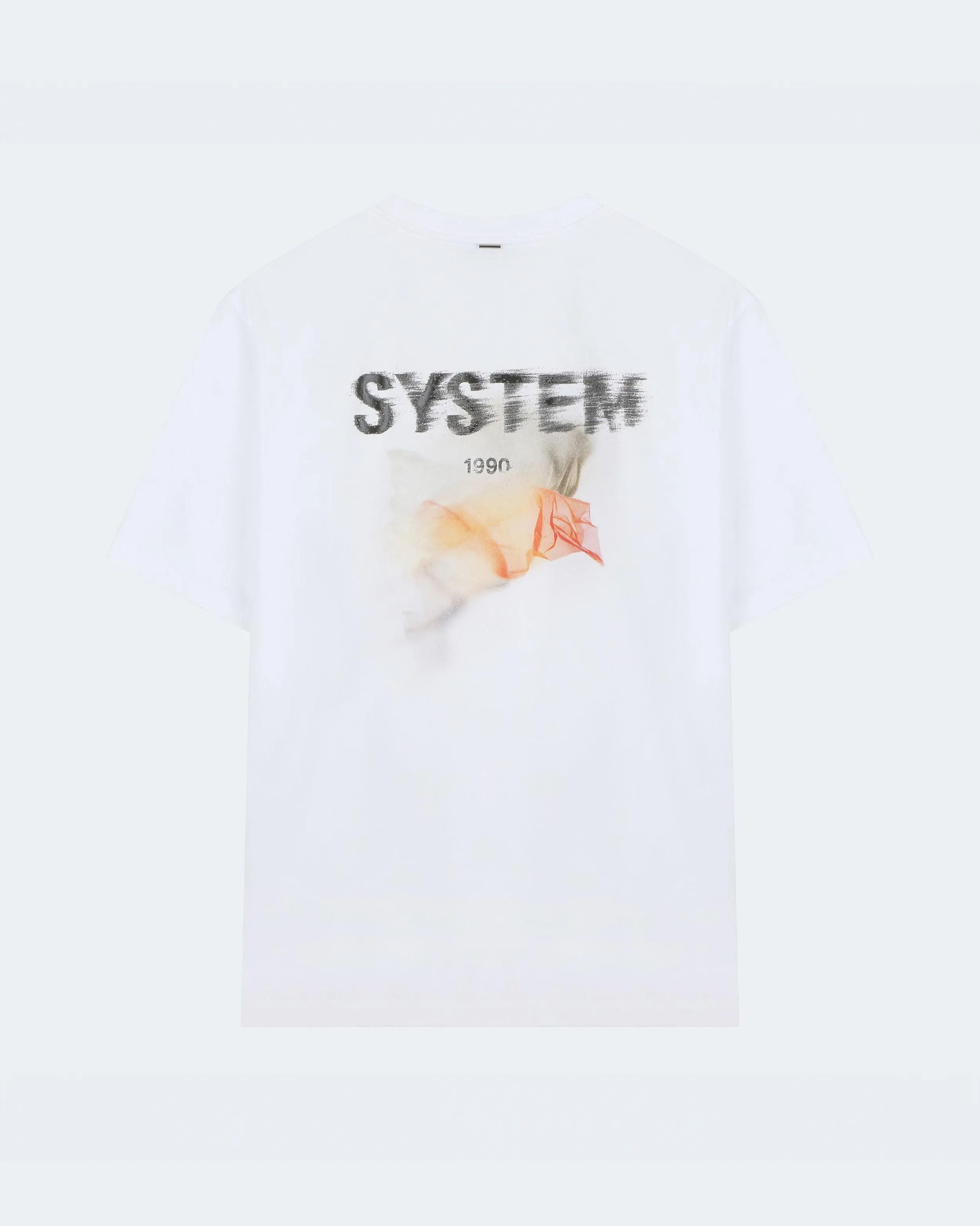 Flying Fabric Logo T-Shirt sold by SYSTEM