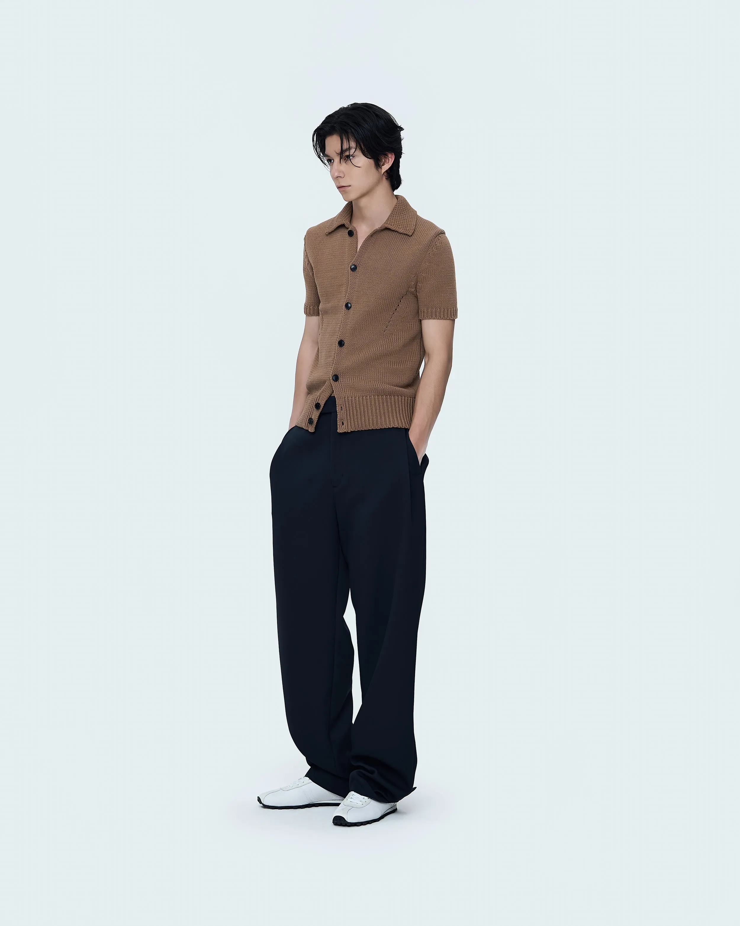 Short-Sleeve Cardigan sold by SYSTEM product image thumbnail 3