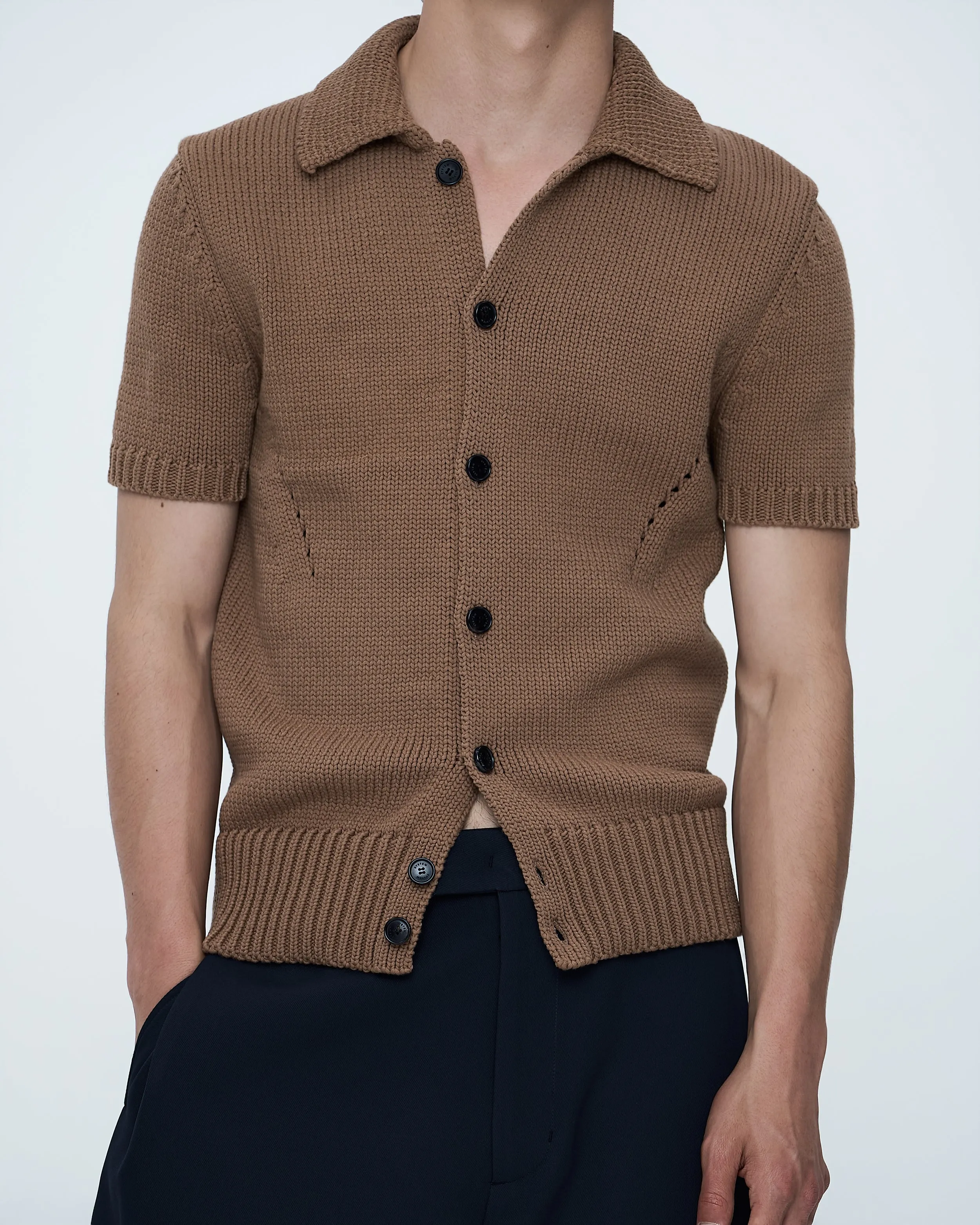 Short-Sleeve Cardigan sold by SYSTEM product image thumbnail 4