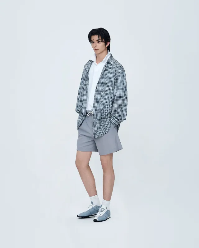 Small-Check Shirt made by SYSTEM