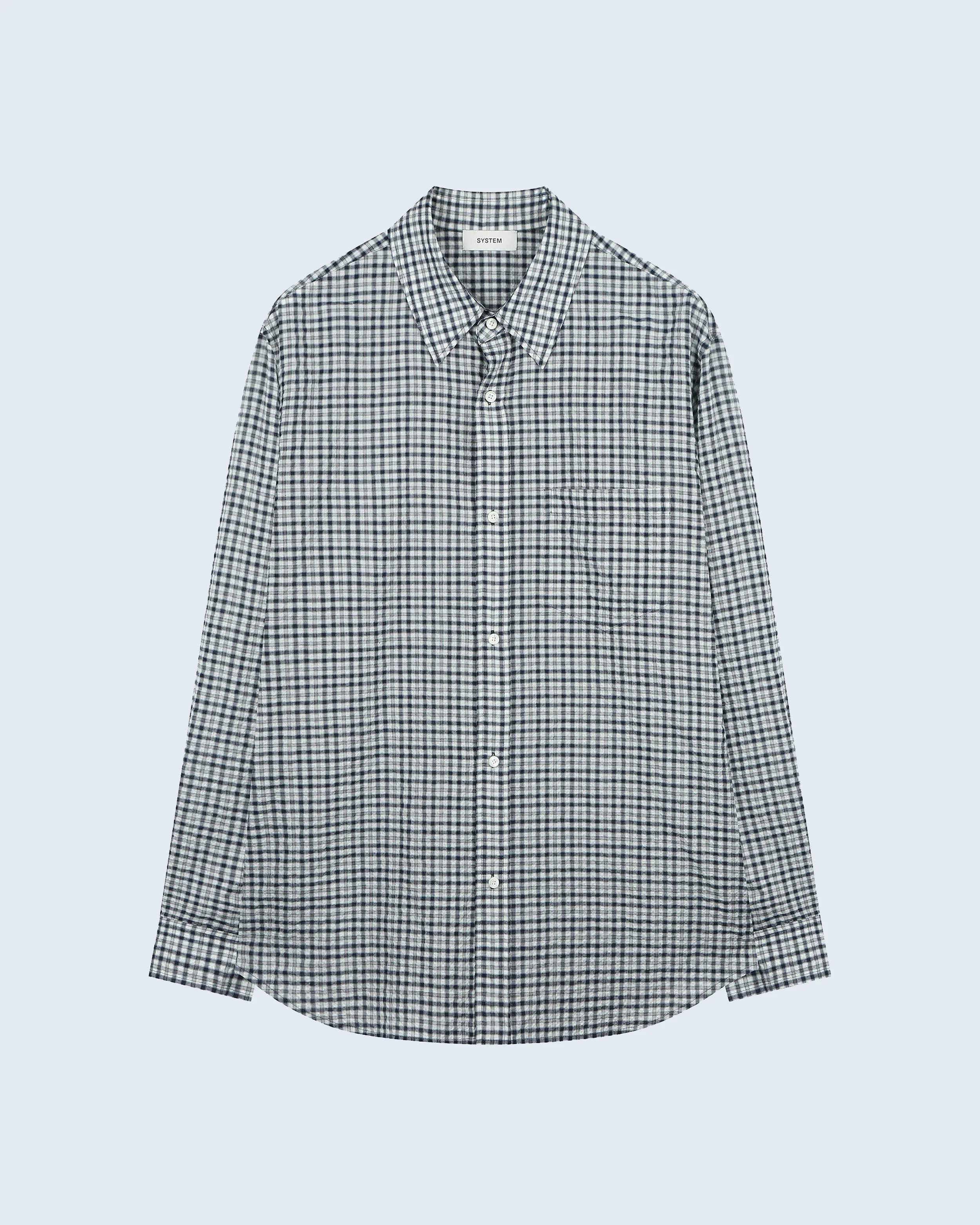 Small-Check Shirt sold by SYSTEM product image thumbnail 5