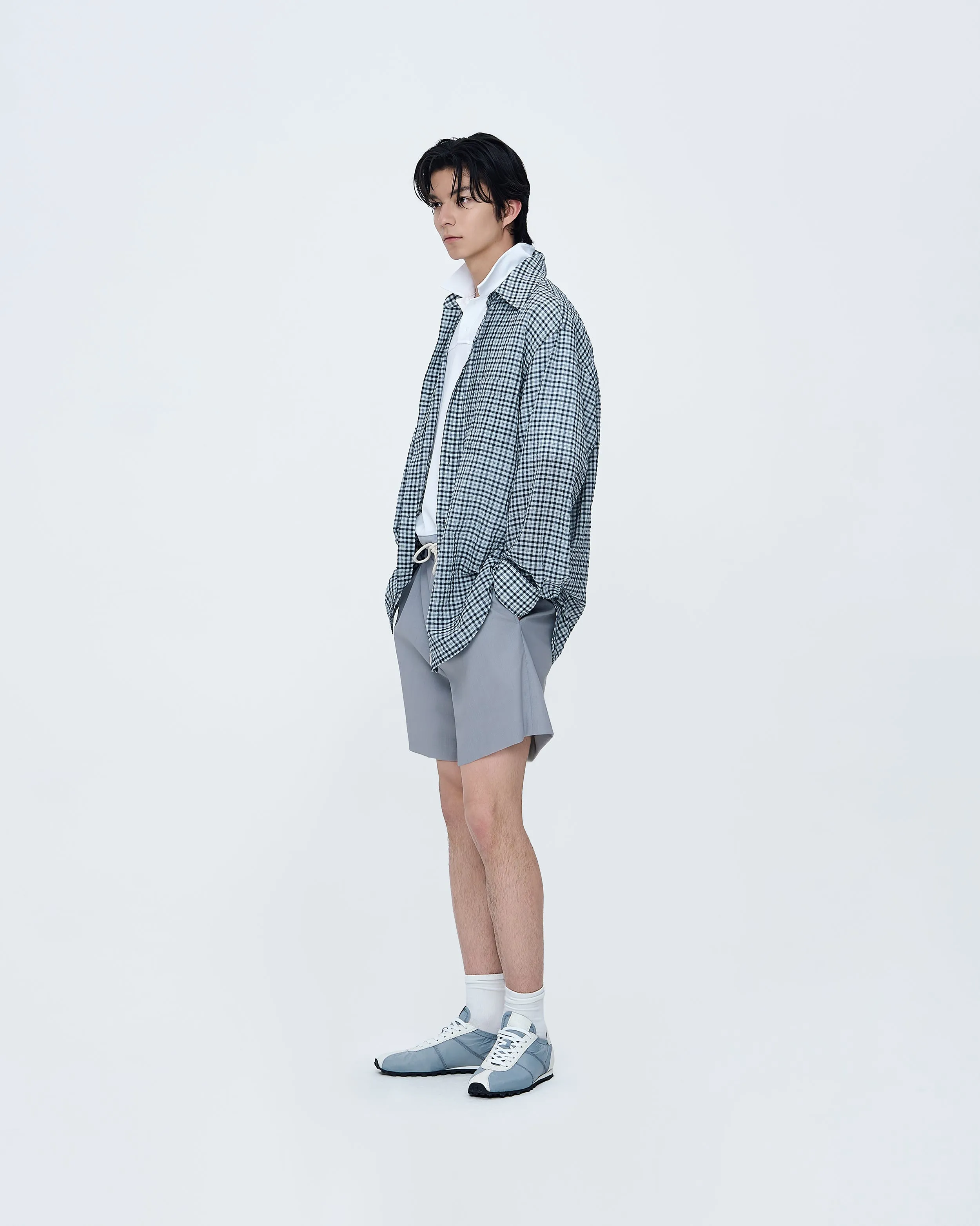 Small-Check Shirt sold by SYSTEM product image thumbnail 3